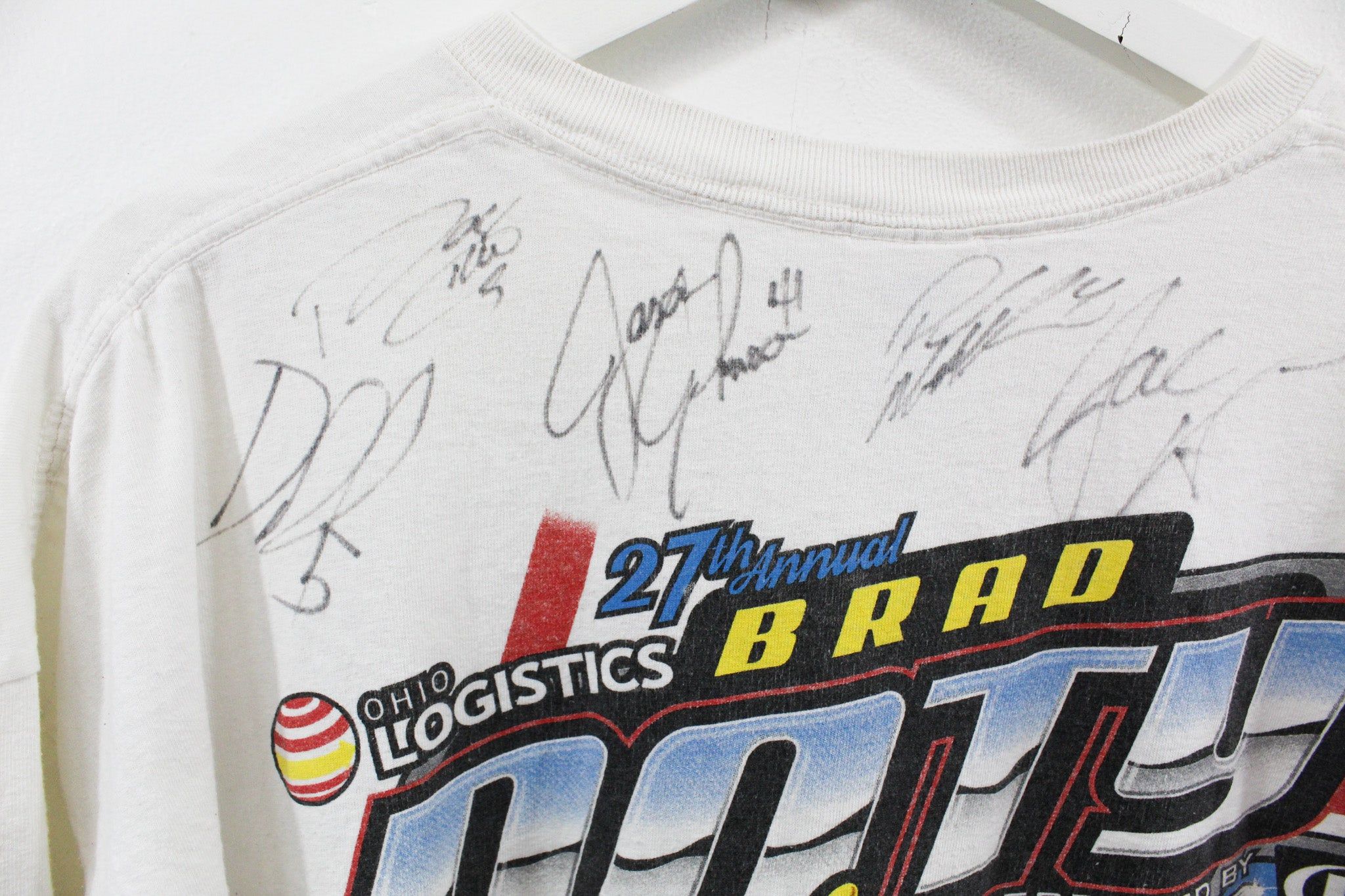 2015 Nascar Doty Classic Tee With Signatures sold by HG Vintage product image thumbnail 5