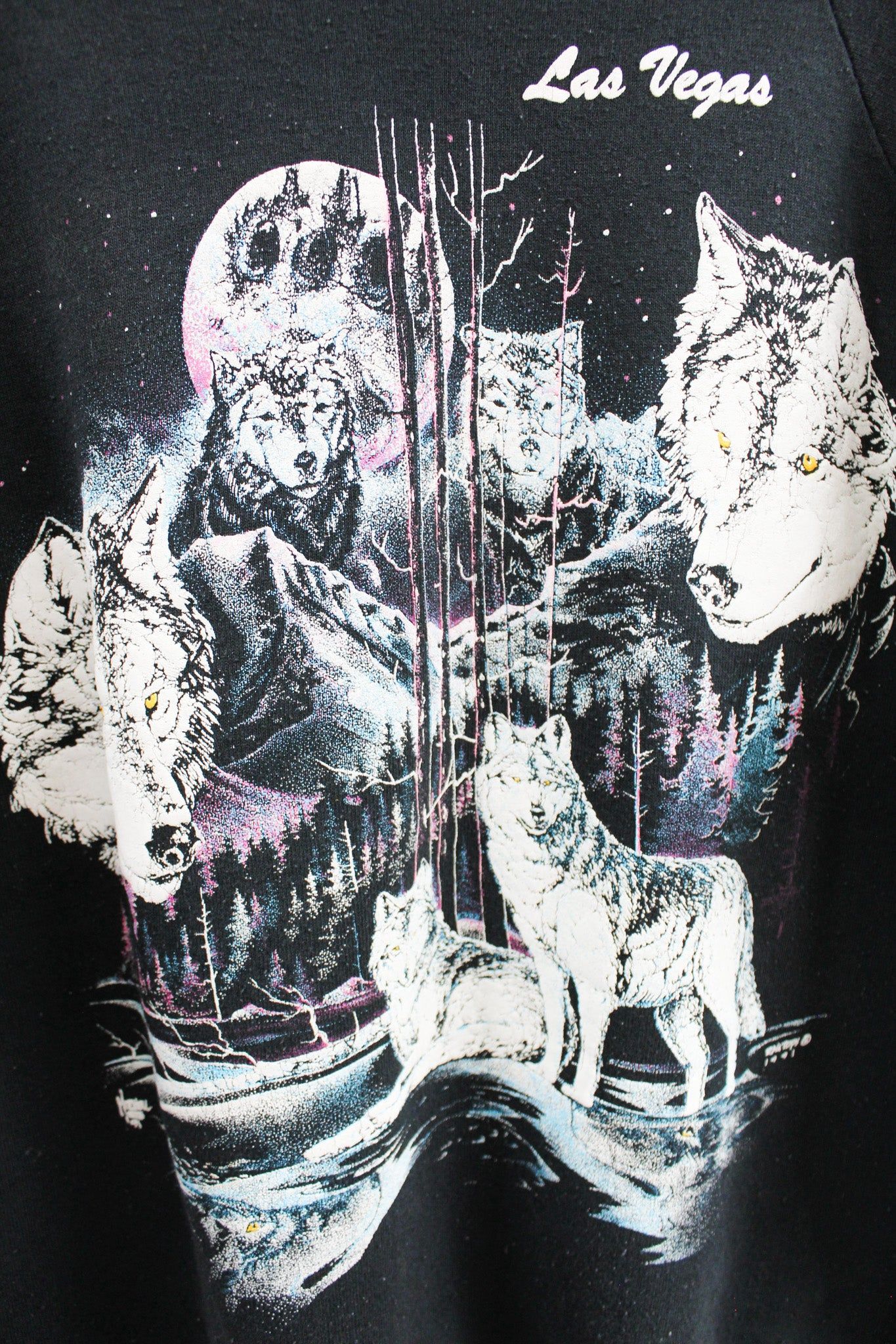Vintage 1991 Las Vegas Wolves In Forest Crewneck sold by HG Vintage product image thumbnail 2