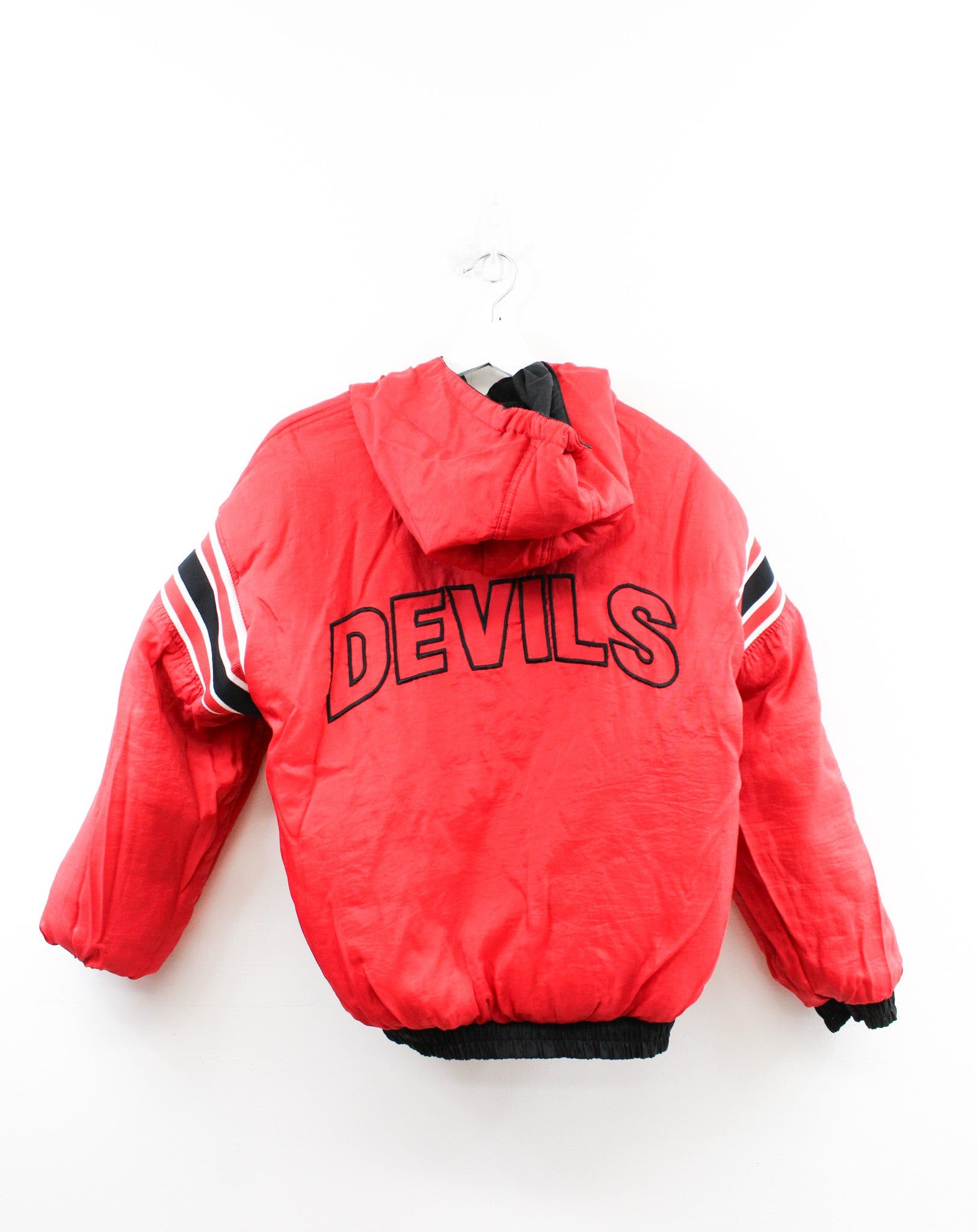 Vintage Pro Player NHL New Jersey Devils Reversible Winter Jacket sold by HG Vintage product image thumbnail 7