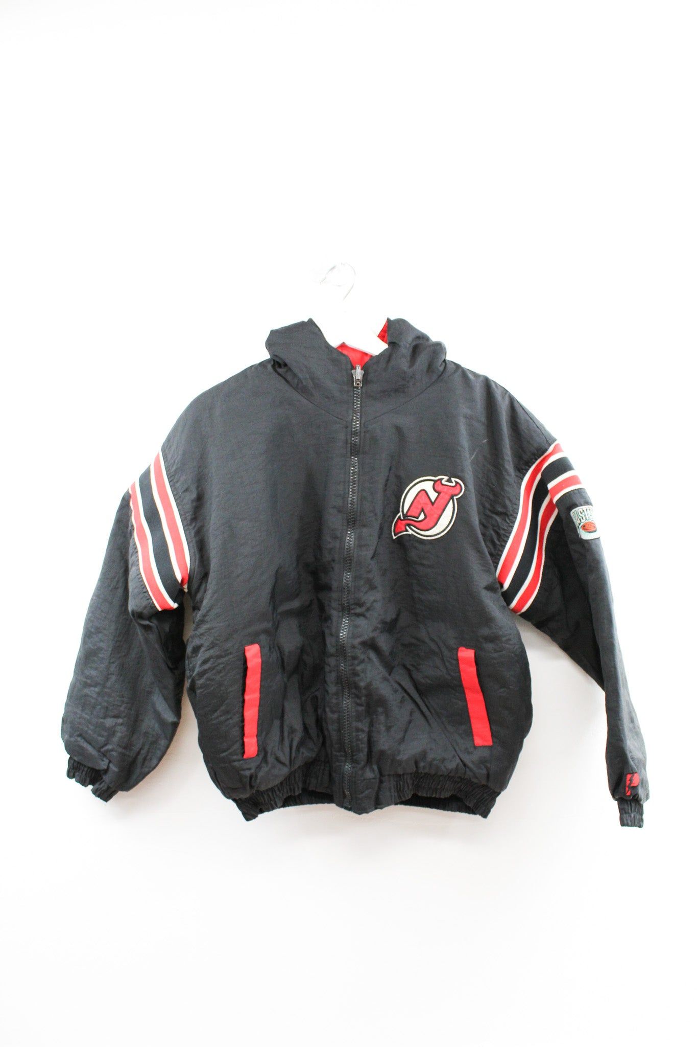 Vintage Pro Player NHL New Jersey Devils Reversible Winter Jacket sold by HG Vintage
