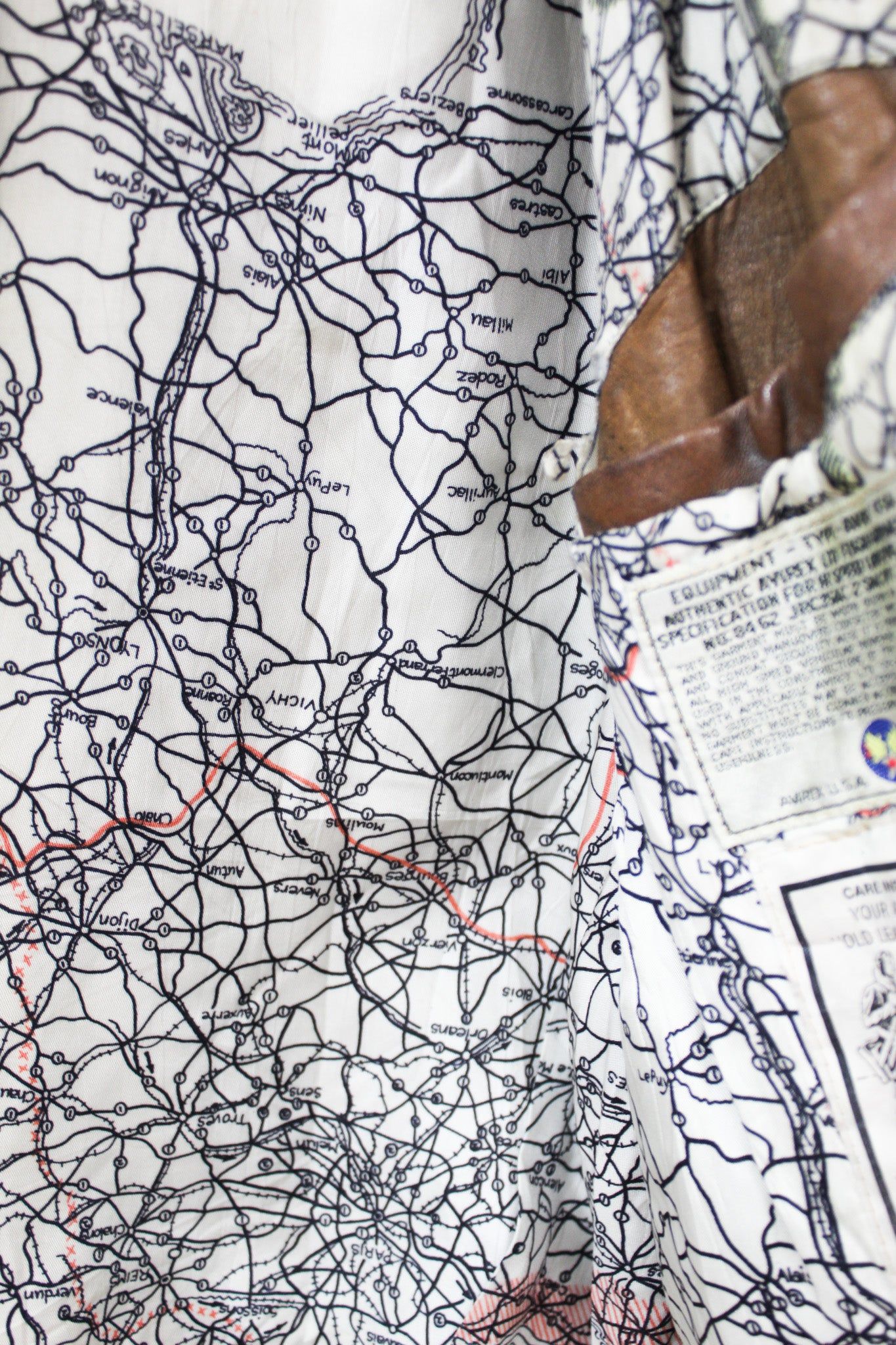 CC- Vintage 1987 Type A-2 US Air Force Leather Jacket sold by HG Vintage product image thumbnail 4