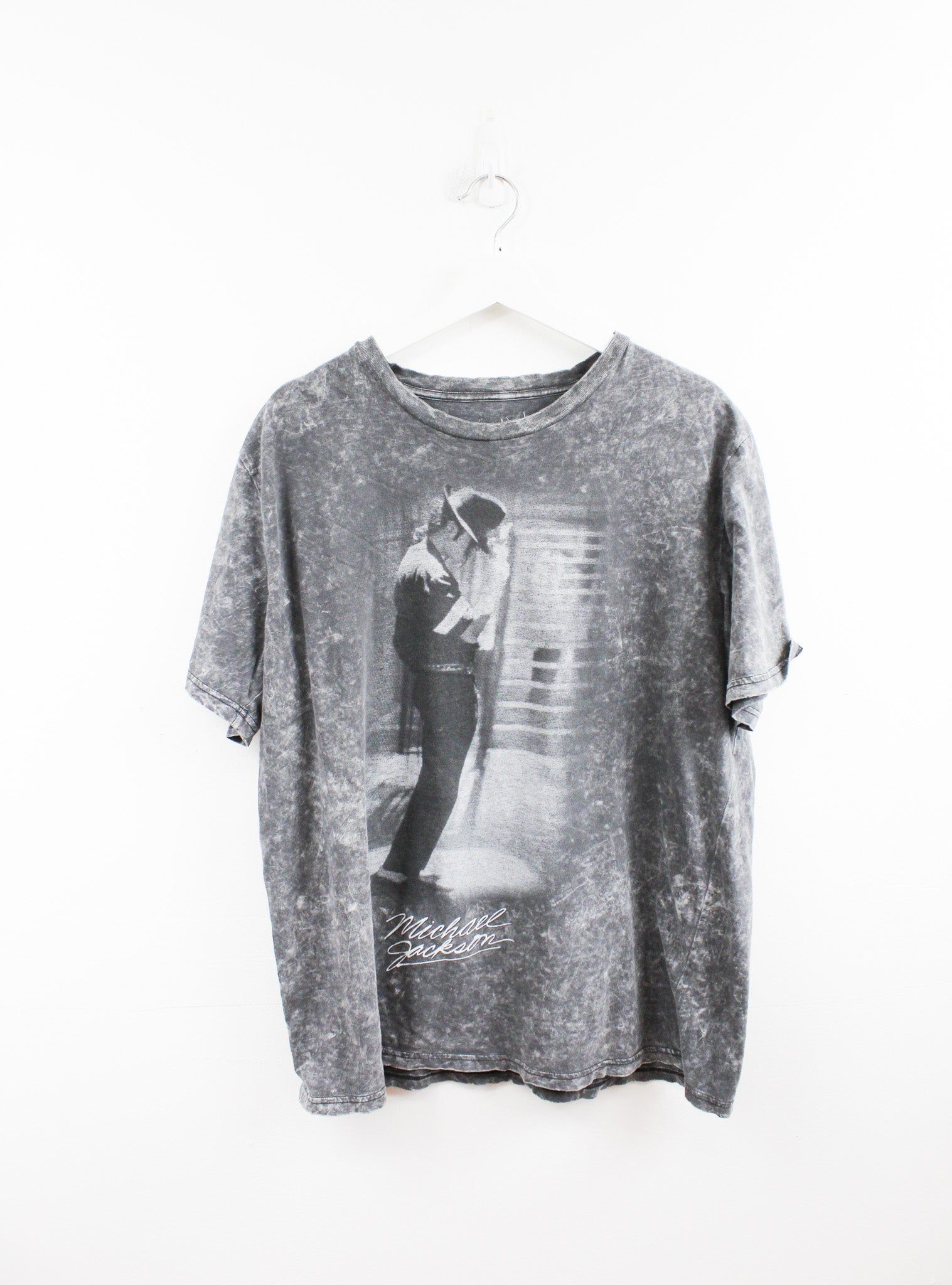 Michael Jackson Fedora Picture Tee sold by HG Vintage