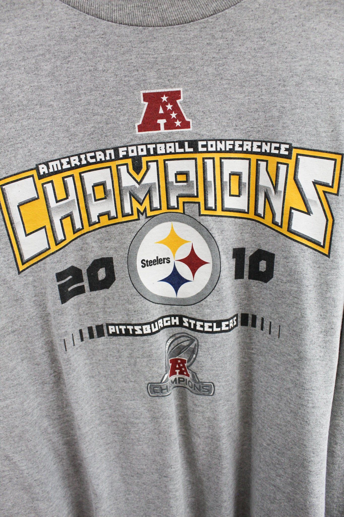 NFL Pittsburgh Steelers 2010 AFC Champ Long Sleeve Tee sold by HG Vintage product image thumbnail 2