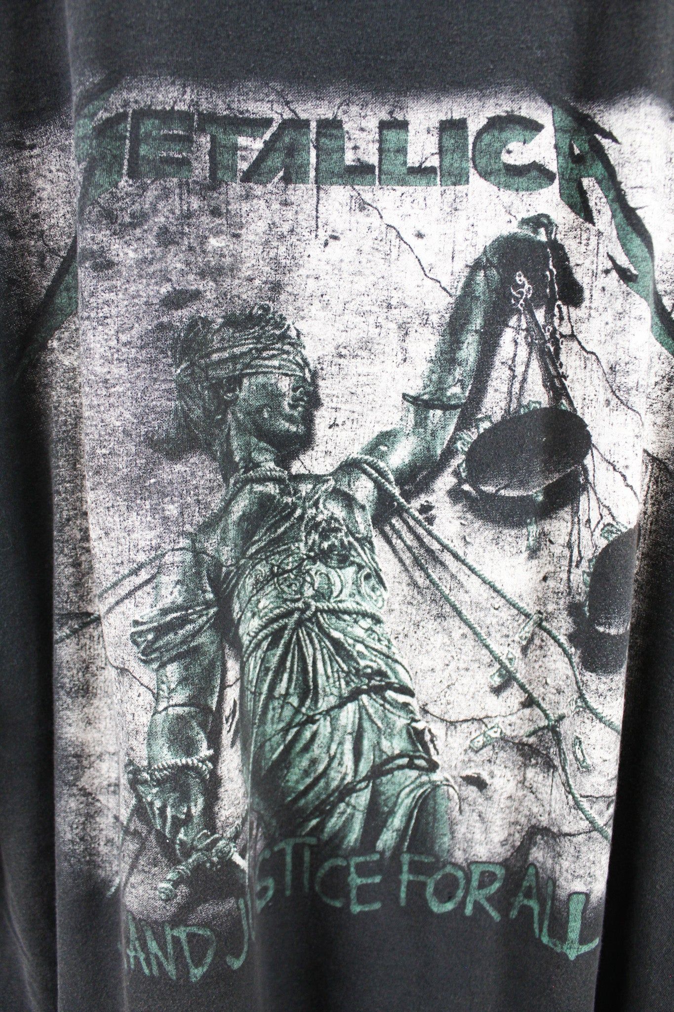 Metallica And Justice For All Graphic Tee sold by HG Vintage product image thumbnail 2