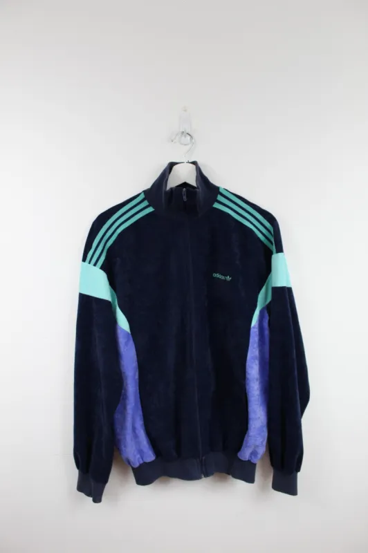 Adidas 80/90's Euro  Velour Track Zip Up sold by HG Vintage