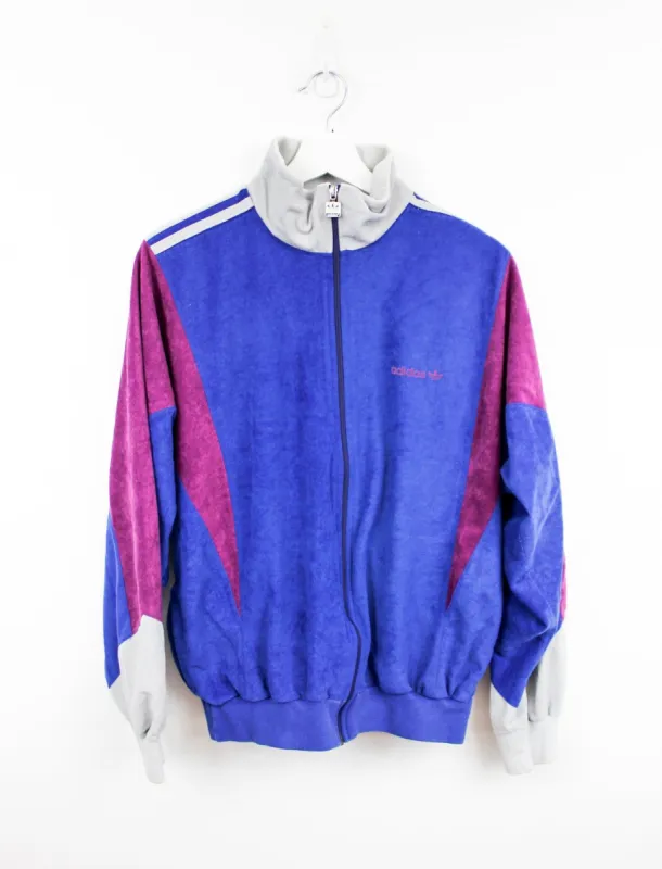Adidas 80/90's Euro Velour Track Zip Up sold by HG Vintage