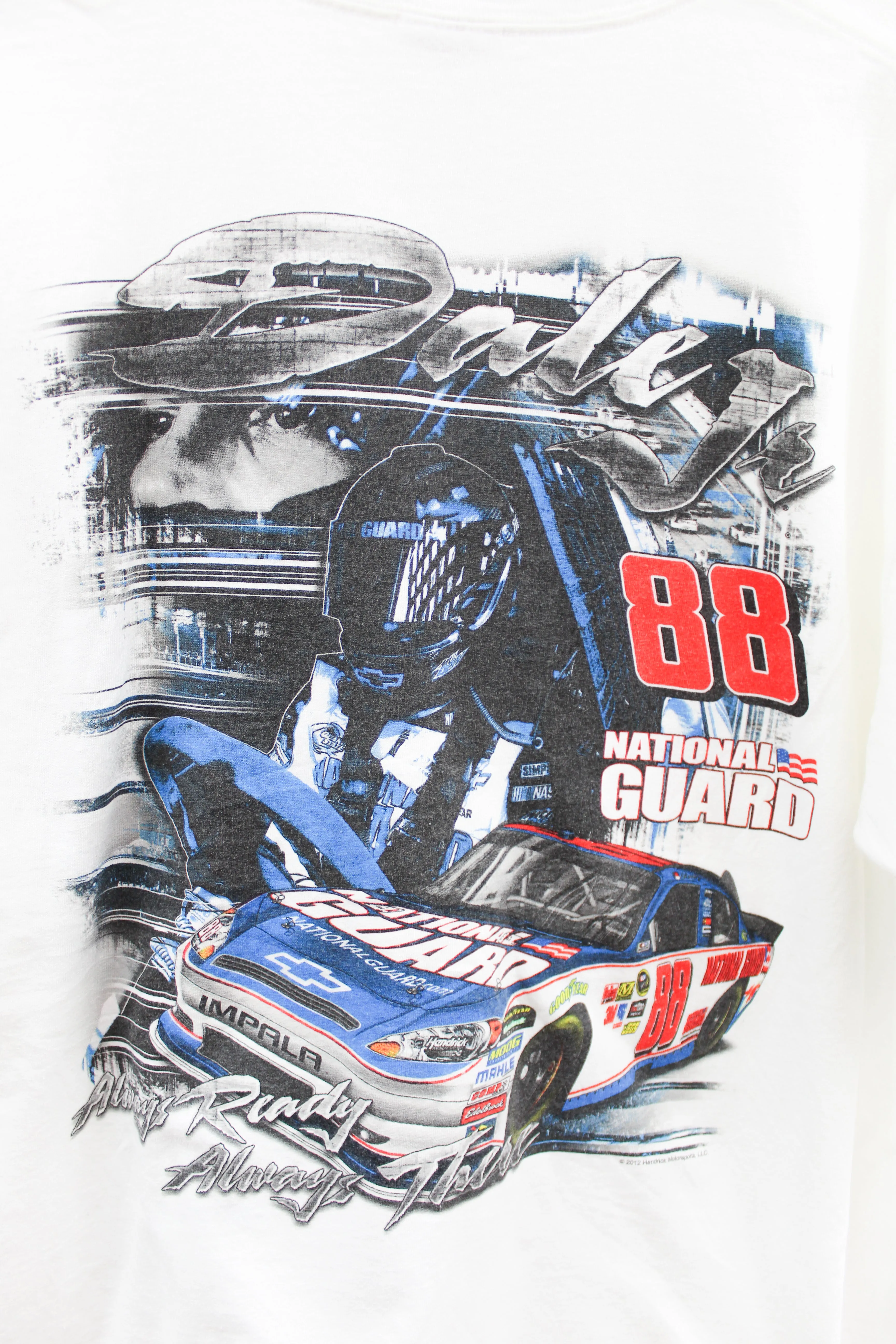 X - Chase Authentics Nascar Dale Jr 88 National Guard Picture Tee sold by HG Vintage product image thumbnail 5