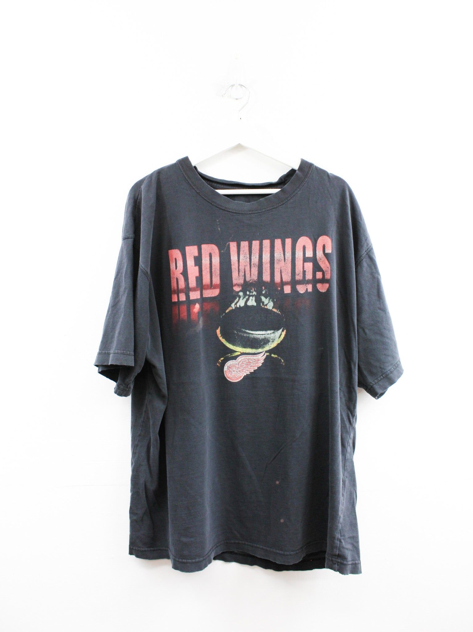 Vintage 90s NHL Detroit Red Wings Graphic Tee sold by HG Vintage
