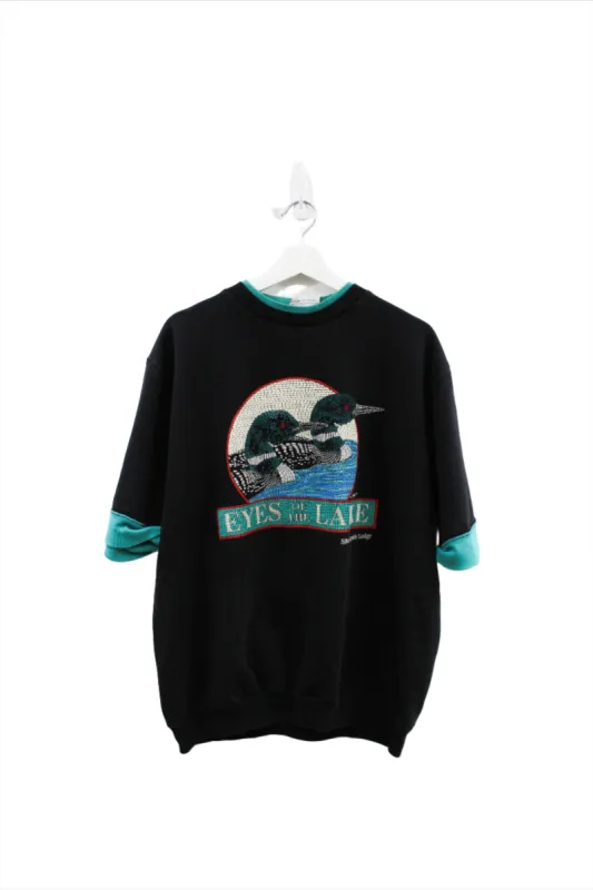 Z - Vintage Eyes Of The Lake Ducks Sweatshirt Tee sold by HG Vintage
