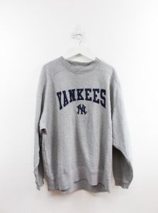Adidas MLB New York Yankees Embroidered Logo Crewneck sold by HG Vintage