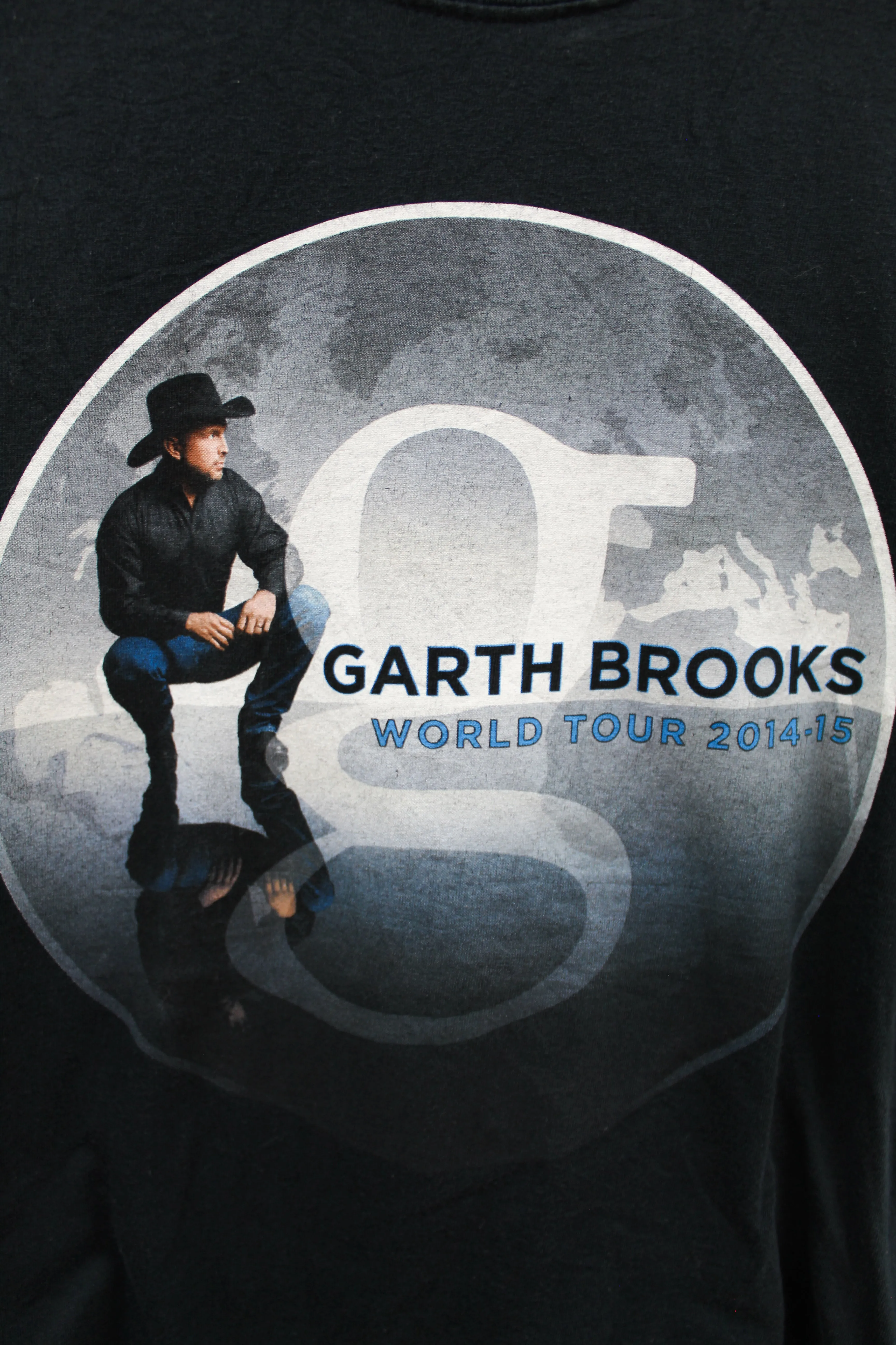 X - 2014 Garth Brooks Tour Tee sold by HG Vintage product image thumbnail 2