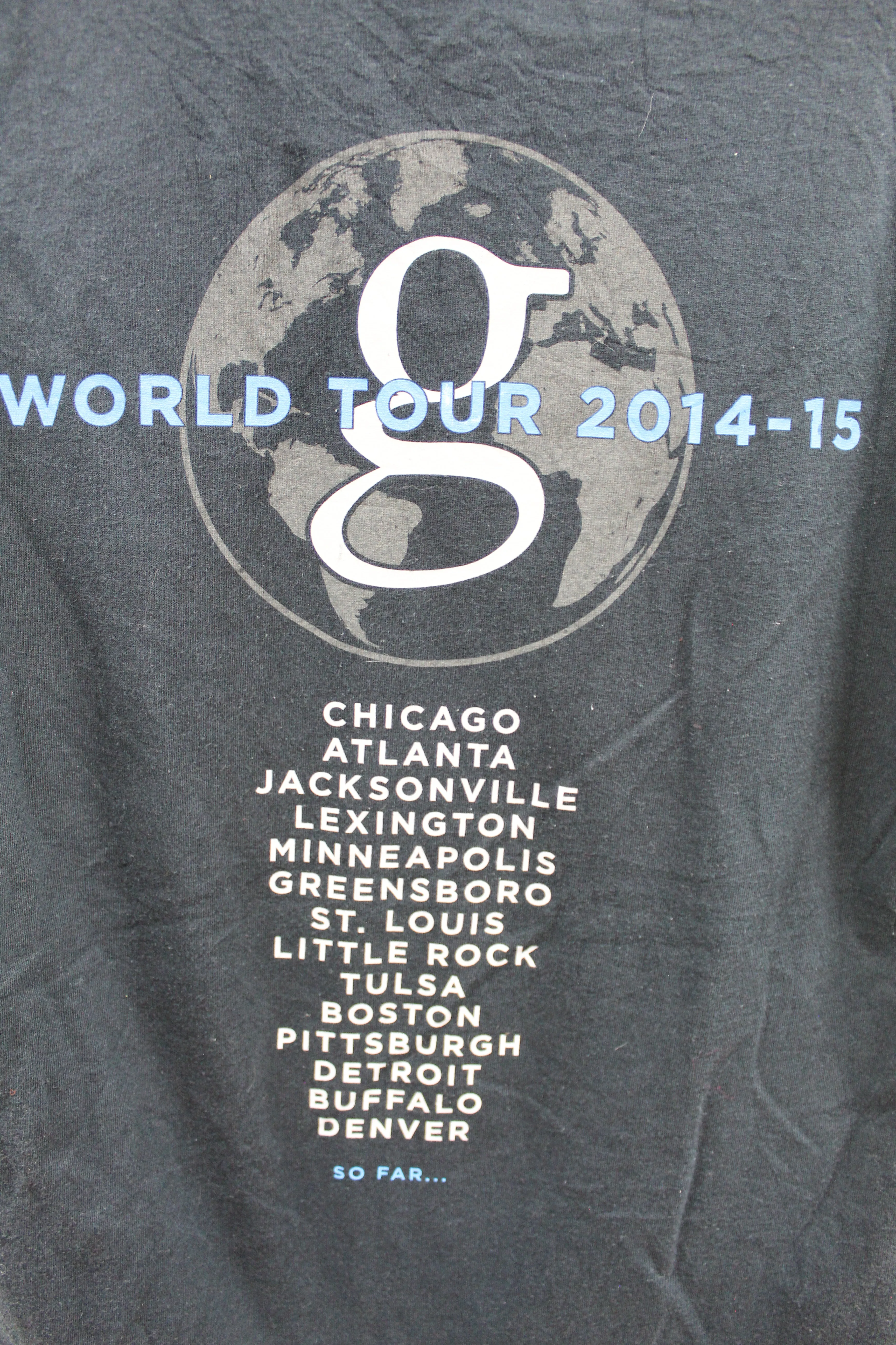 X - 2014 Garth Brooks Tour Tee sold by HG Vintage product image thumbnail 5
