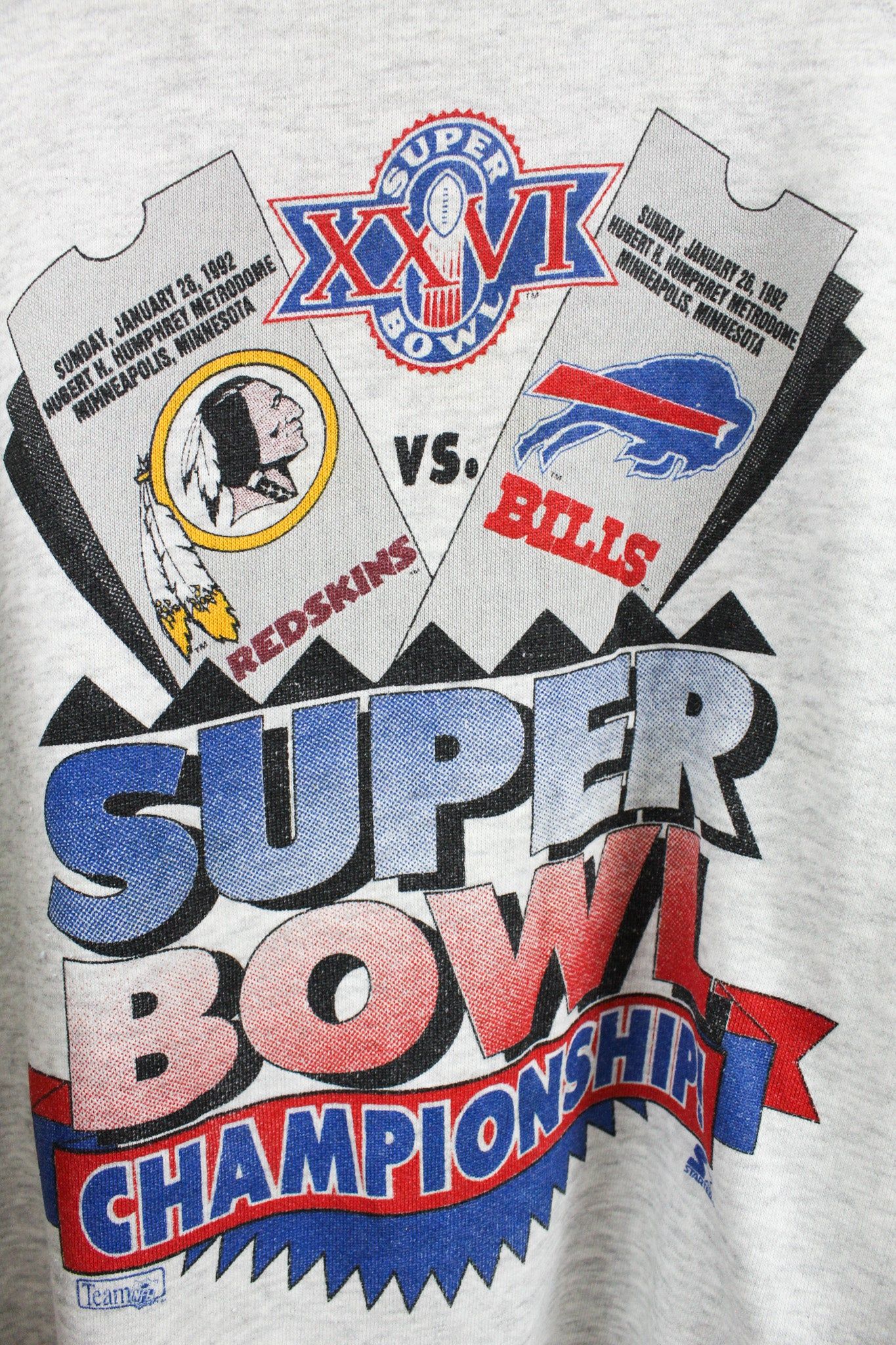 NFL Super Bowl 92' Washington Football Team Champ Crewneck sold by HG Vintage product image thumbnail 2