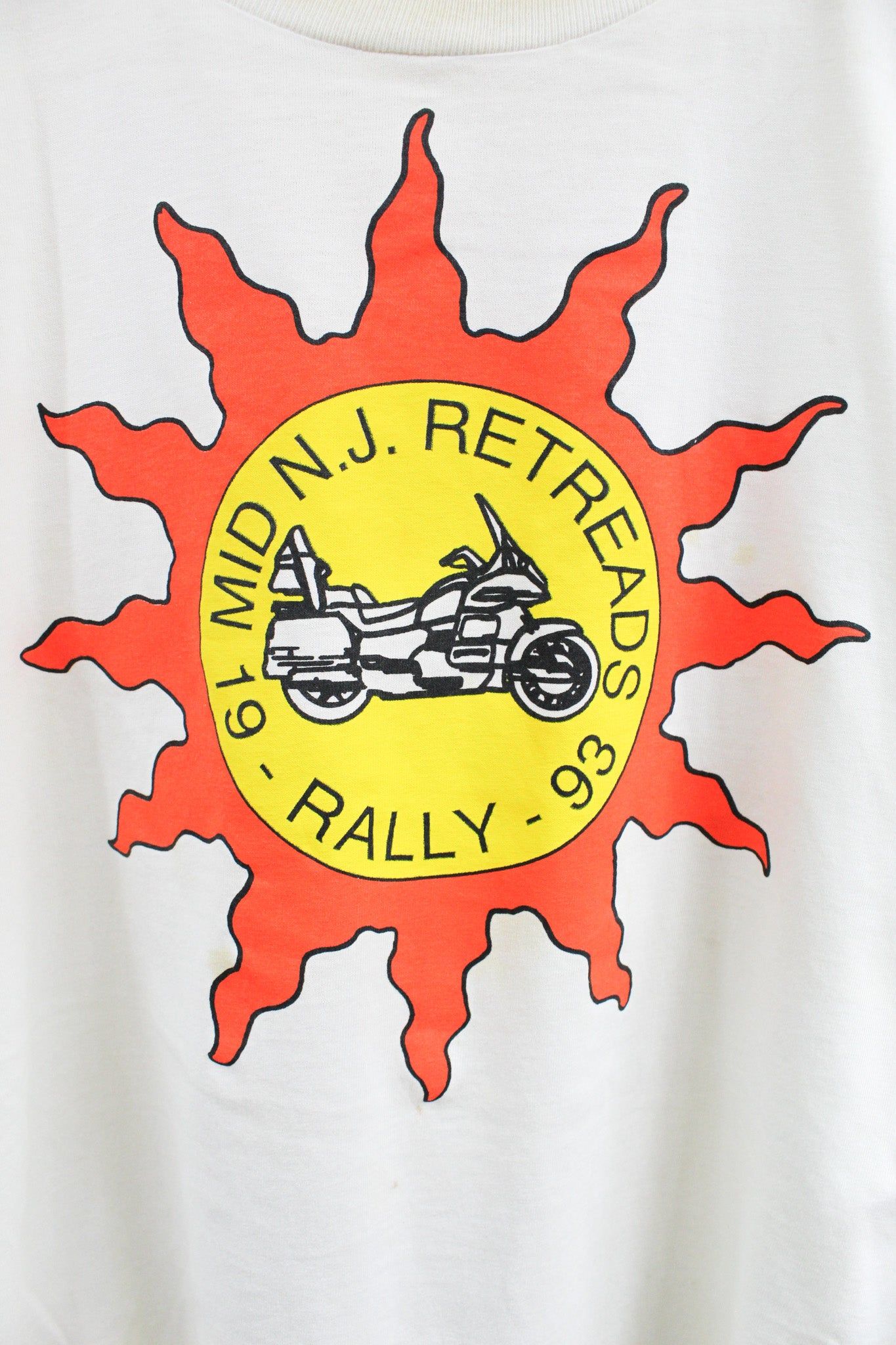 Vintage Single Stitch 1993 New Jersey Retreads Rally Tee sold by HG Vintage product image thumbnail 2