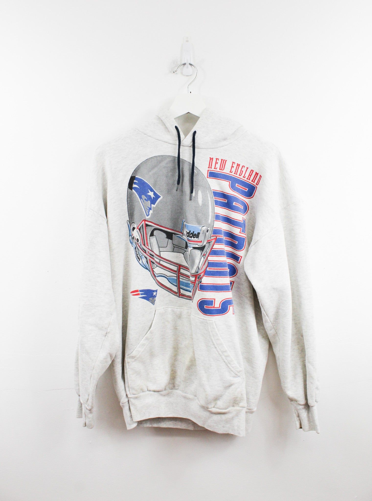 Vintage NFL New England Patriots Helmet Hoodie sold by HG Vintage