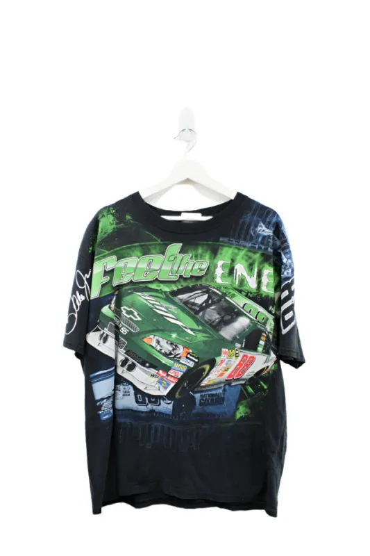 Z- Vintage 2008 Nascar Dale Earnhardt Jr Amp Energy Jumbo Print Chase Athletics Tee sold by HG Vintage