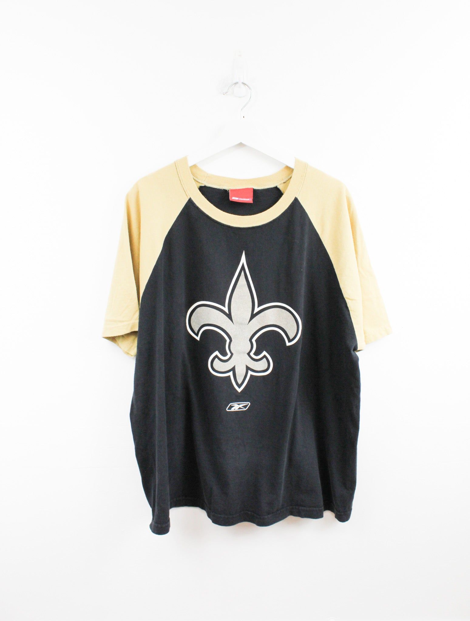 Reebok X NFL New Orleans Saints Logo Baseball Tee sold by HG Vintage