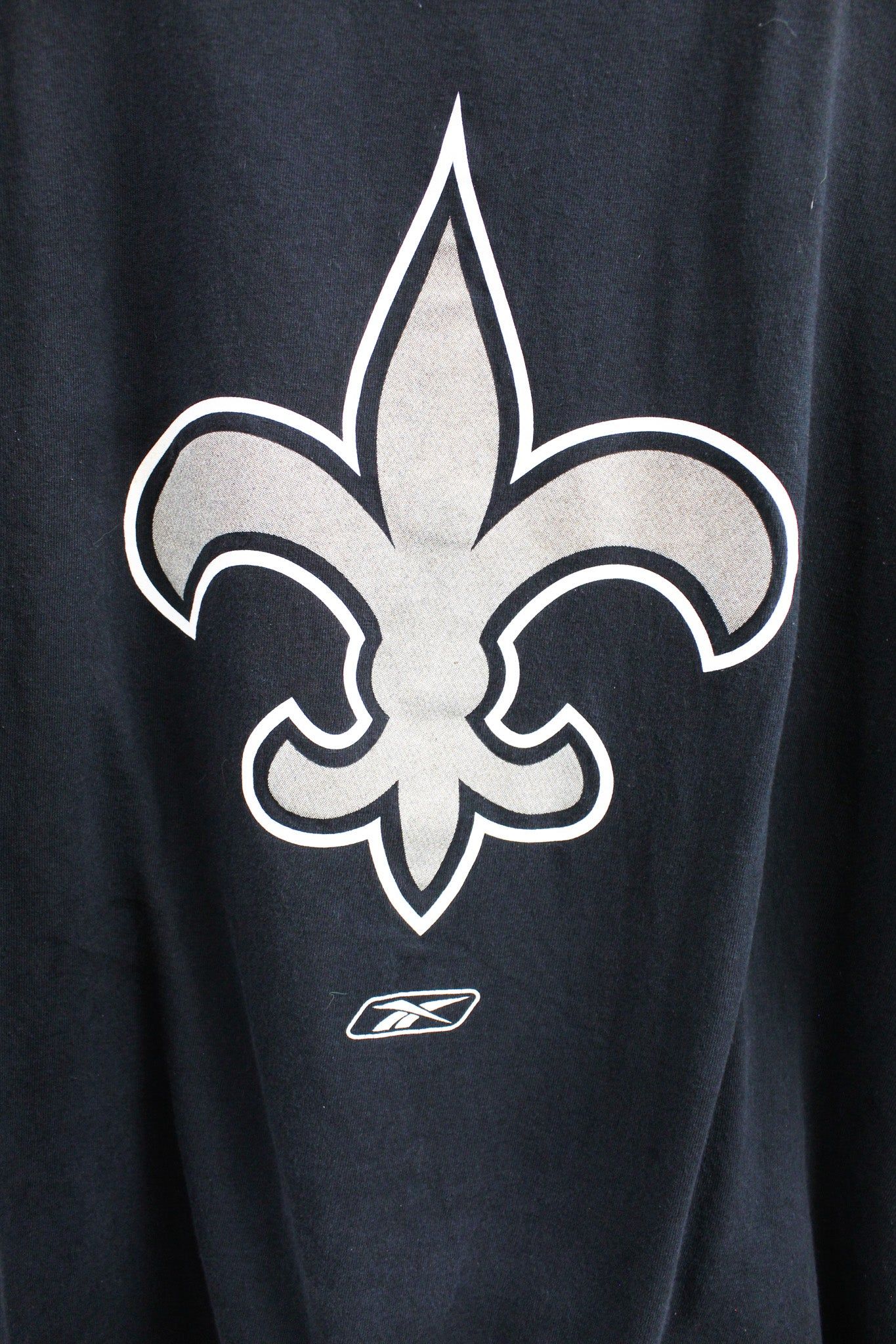 Reebok X NFL New Orleans Saints Logo Baseball Tee sold by HG Vintage product image thumbnail 2