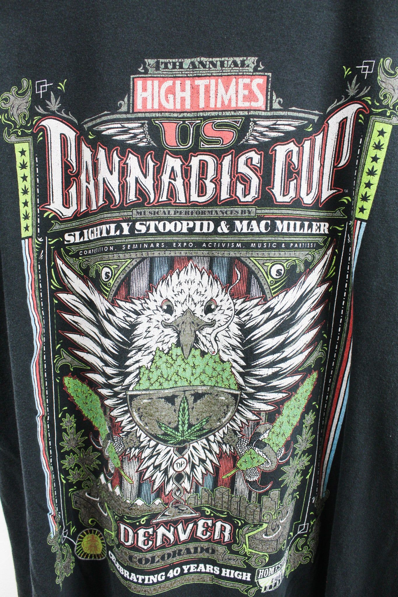 Denver Cannabis Cup Tee sold by HG Vintage product image thumbnail 2