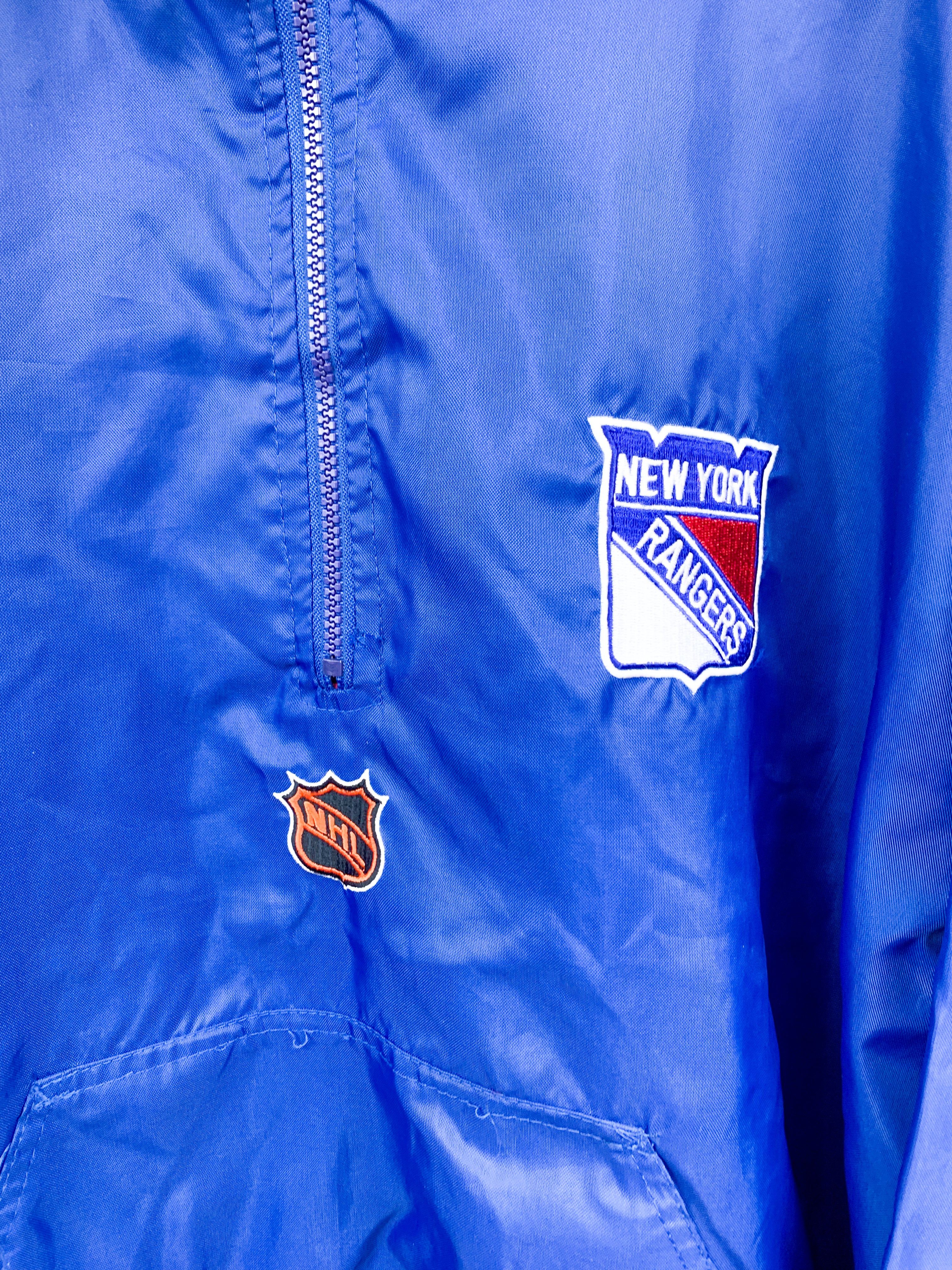 New York Rangers 90's Starter Windbreaker Pullover Jacket sold by HG Vintage product image thumbnail 2