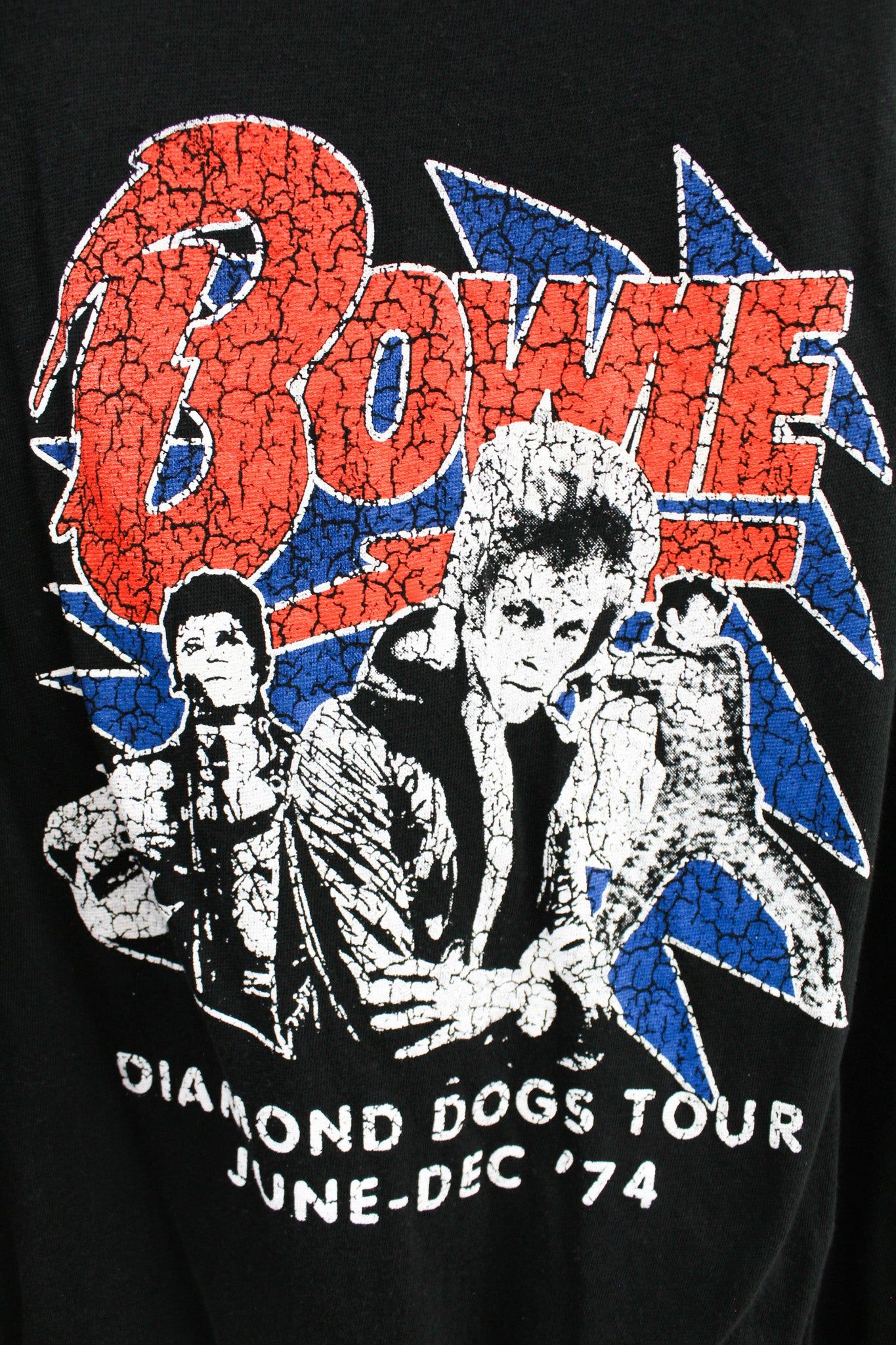 David Bowie Tour 74' Bootleg Tee sold by HG Vintage product image thumbnail 2