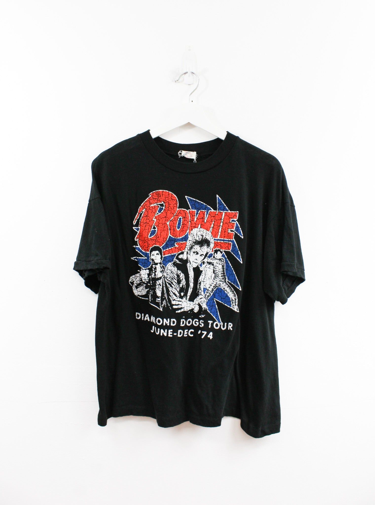 David Bowie Tour 74' Bootleg Tee sold by HG Vintage