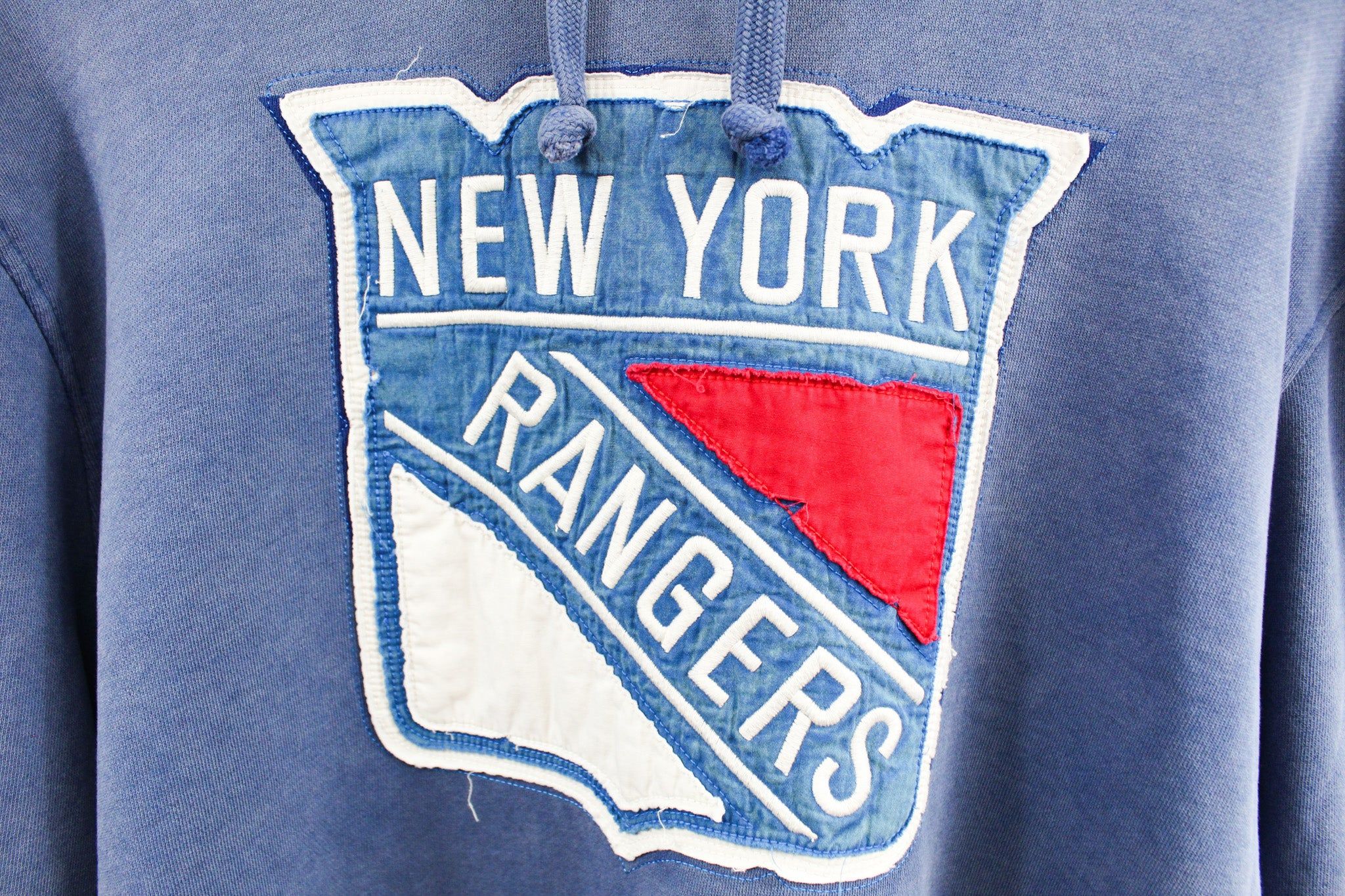 Vintage NHL New York Rangers Embroidered Hoodie sold by HG Vintage product image thumbnail 2