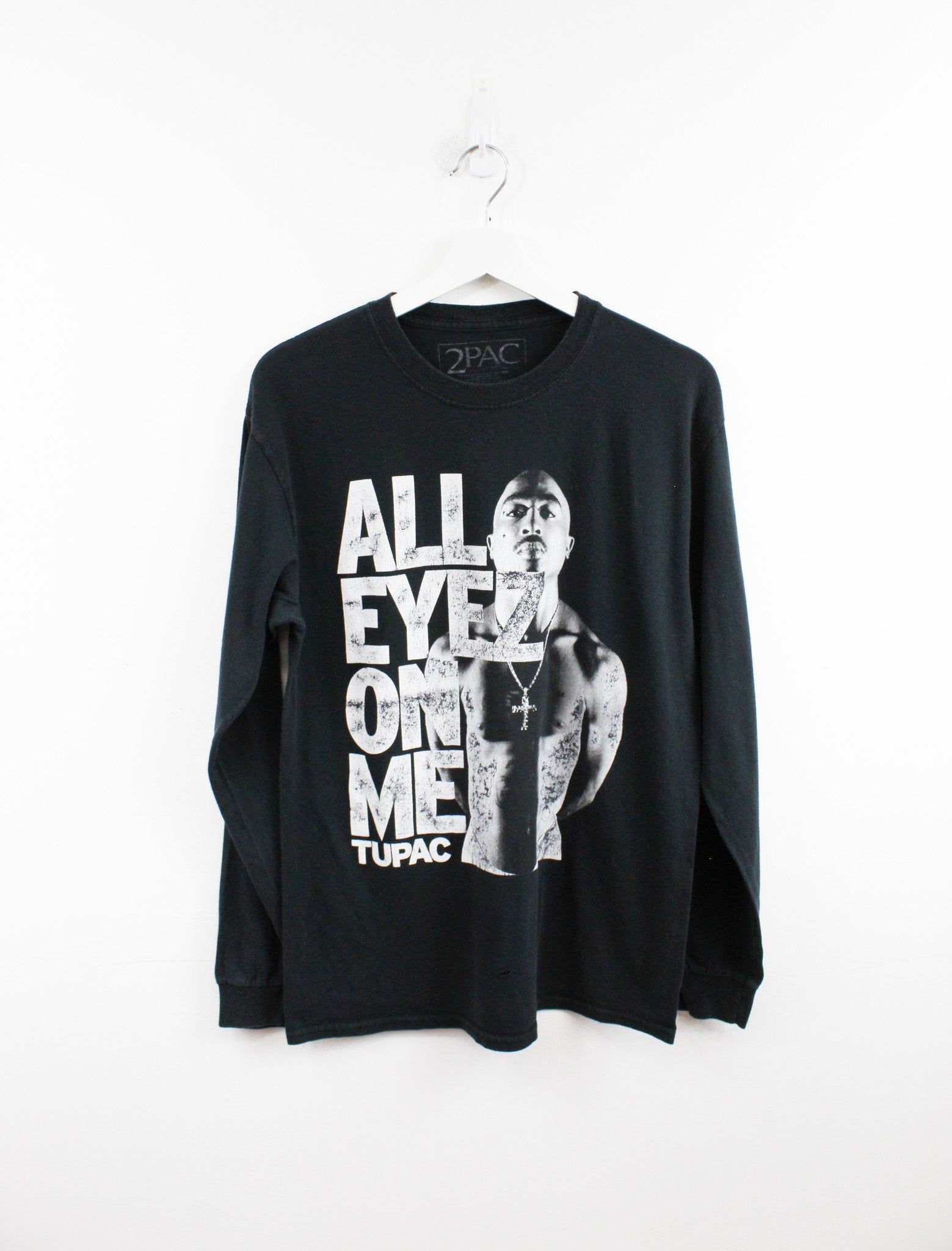 Tupac All Eyez On Me Long Sleeve Tee sold by HG Vintage