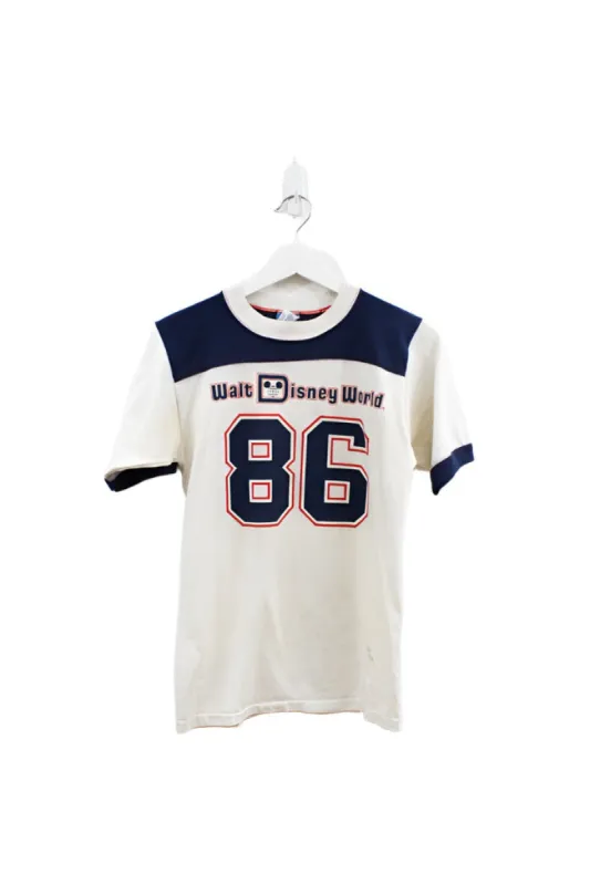 Z - Vintage Single Stitch 1986 Walt Disney World Jersey Ringer Tee sold by HG Vintage
