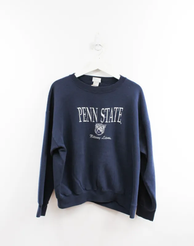 Vintage Penn States Embroidered Logo Crewneck made by HG Vintage