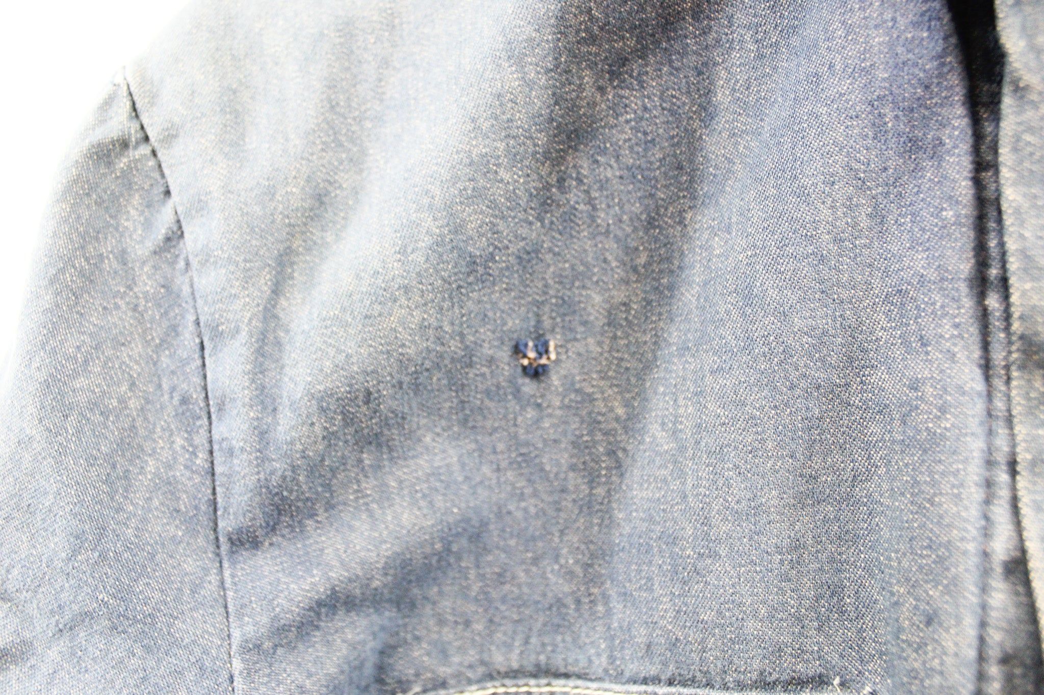 Vintage Wrangler Made In USA Lined Denim Chore Jacket 2 sold by HG Vintage product image thumbnail 3