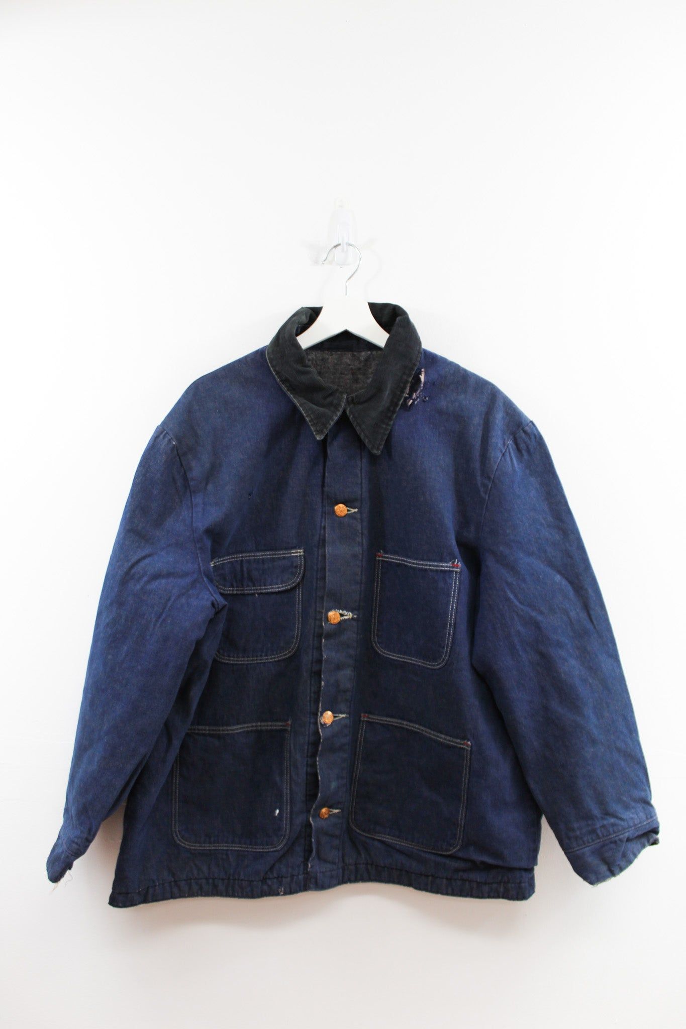 Vintage Wrangler Made In USA Lined Denim Chore Jacket 2 sold by HG Vintage