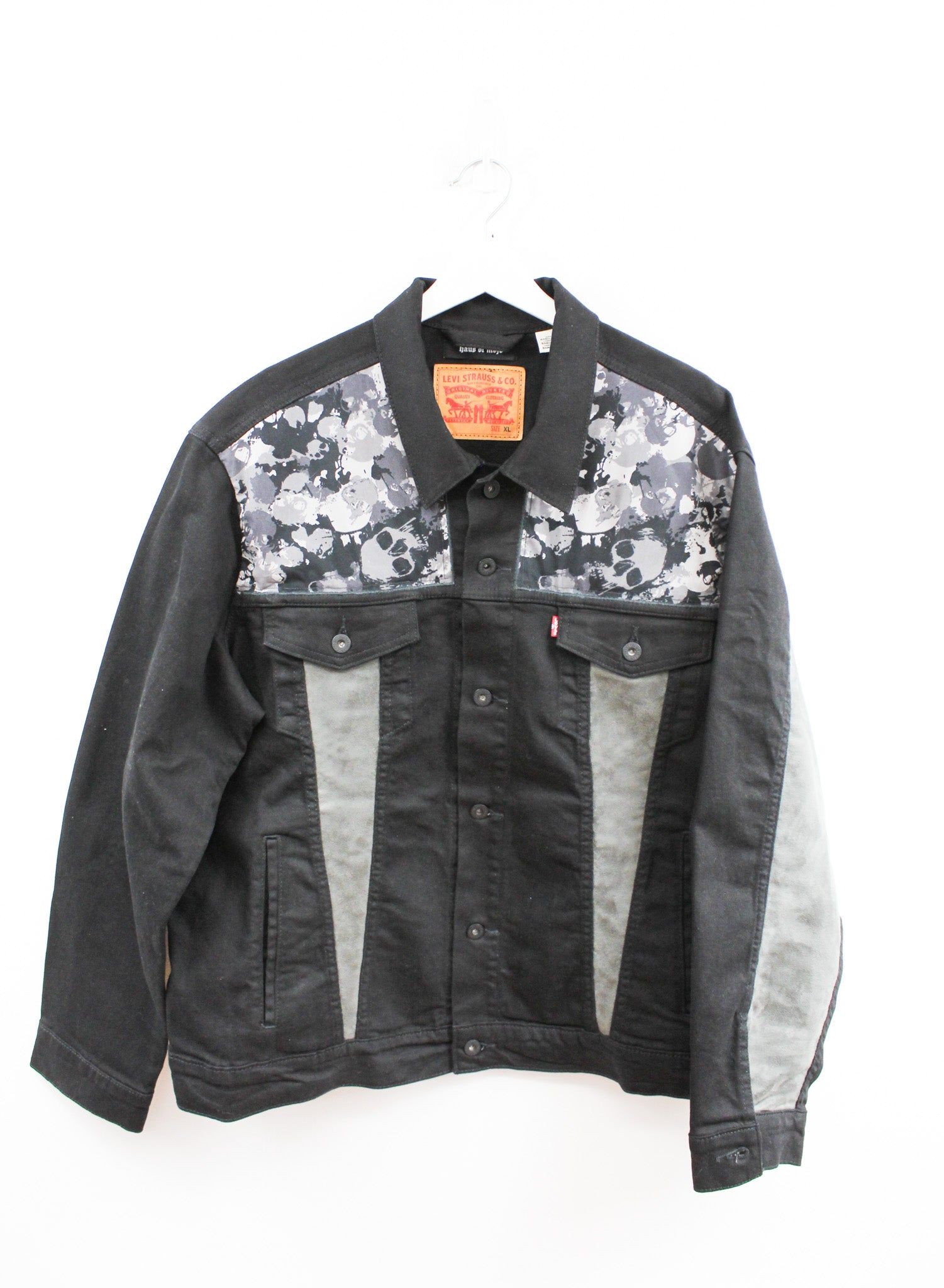 Haus Of Mojo Custom Reworked Levi's Denim Jacket Motorhead sold by HG Vintage