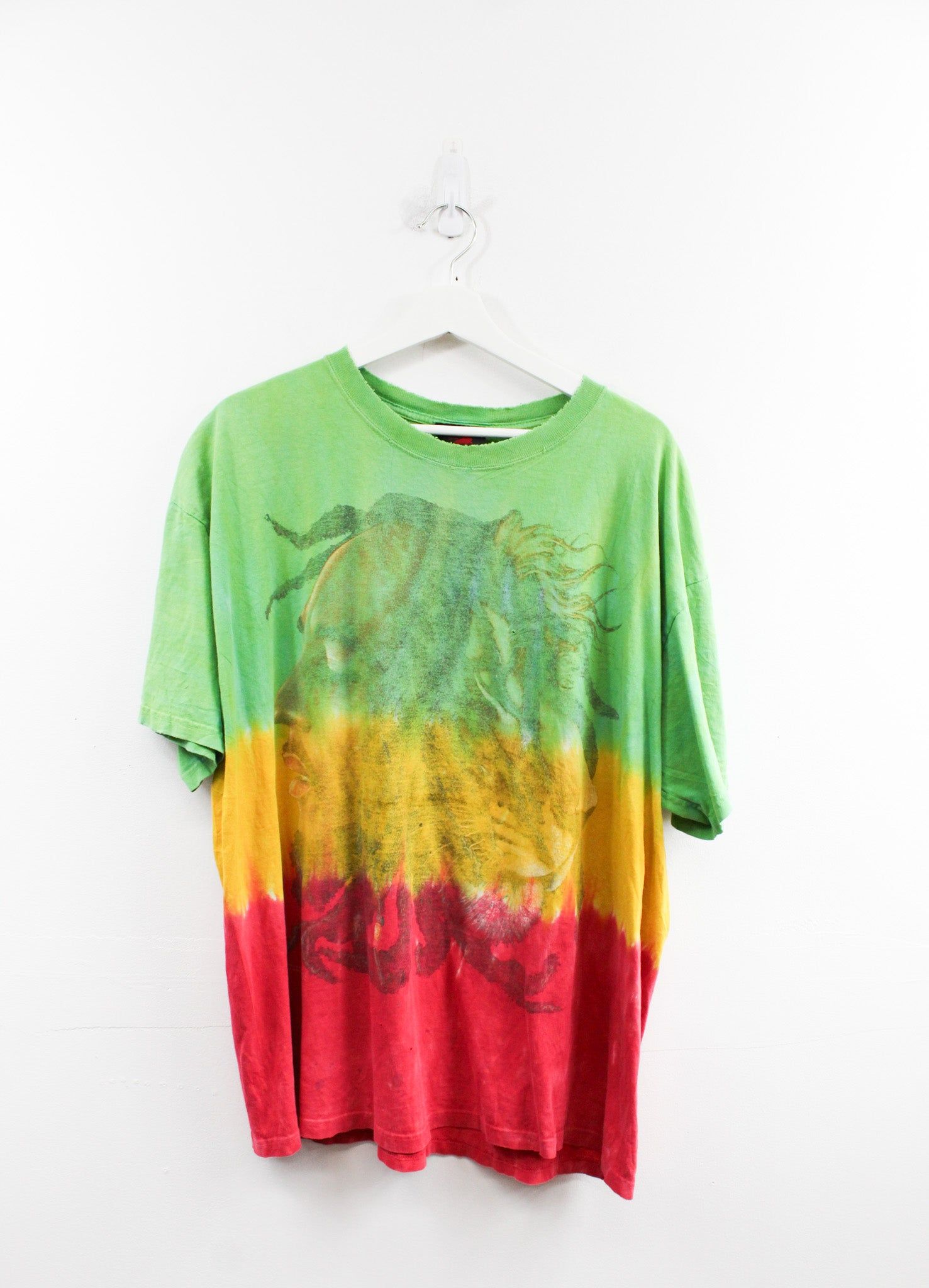 Vintage Bob Marley & Lion Picture Tee sold by HG Vintage