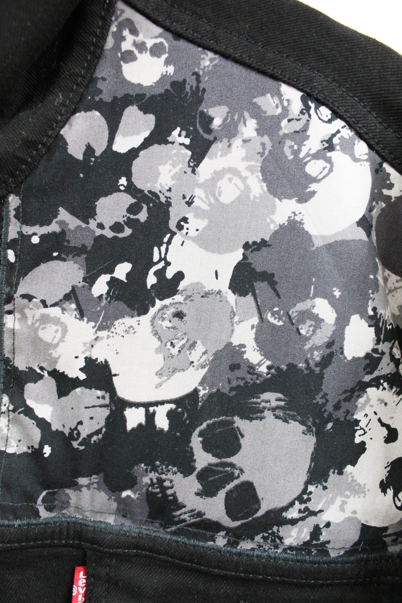 Haus Of Mojo Custom Reworked Levi's Denim Jacket Motorhead sold by HG Vintage product image thumbnail 3