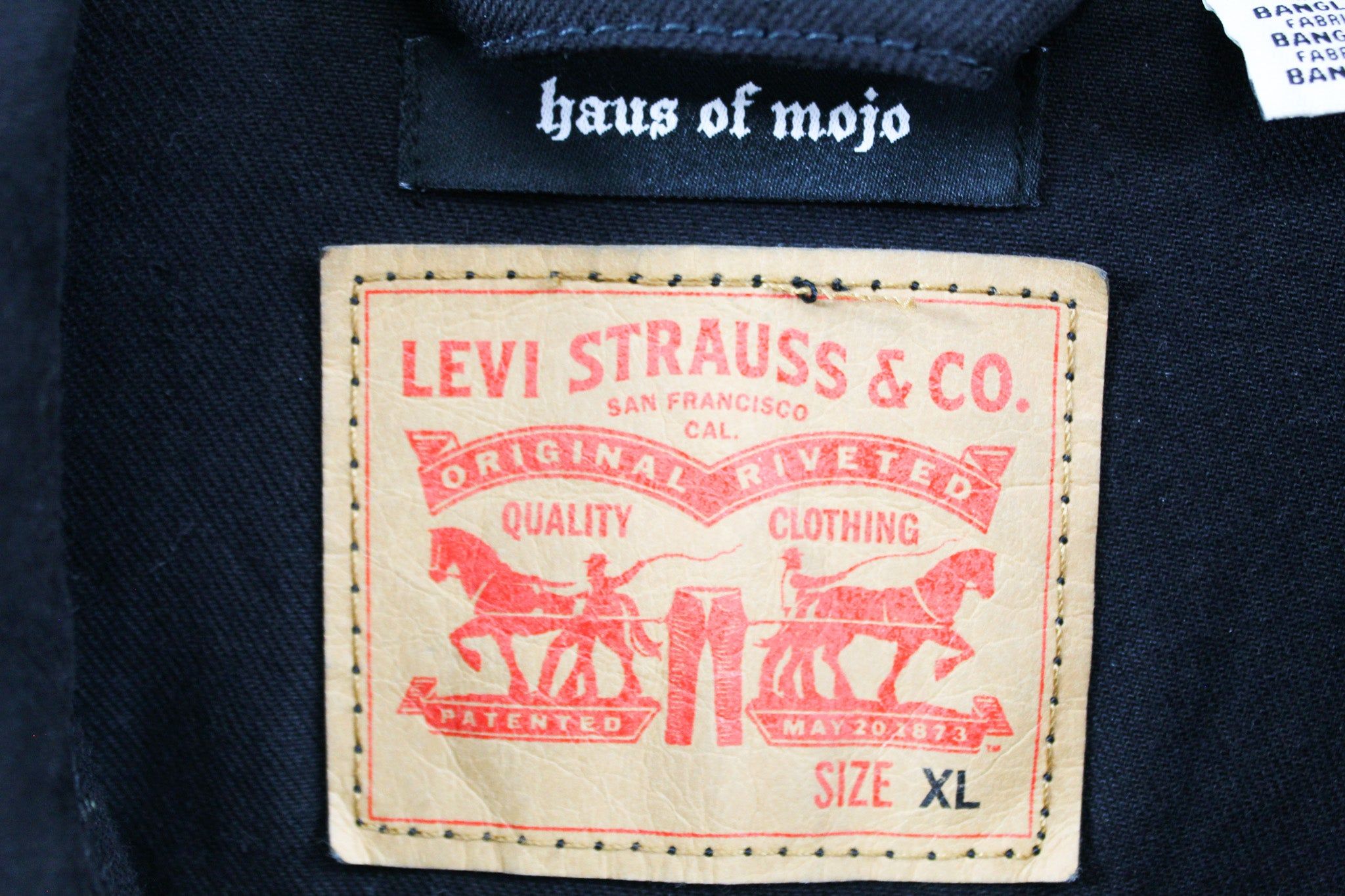 Haus Of Mojo Custom Reworked Levi's Denim Jacket Motorhead sold by HG Vintage product image thumbnail 8