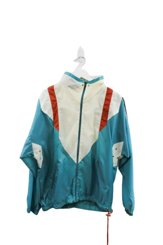 Z - Vintage 90s Reebok Sleeve Embroidered Script Nylon Windbreaker sold by HG Vintage