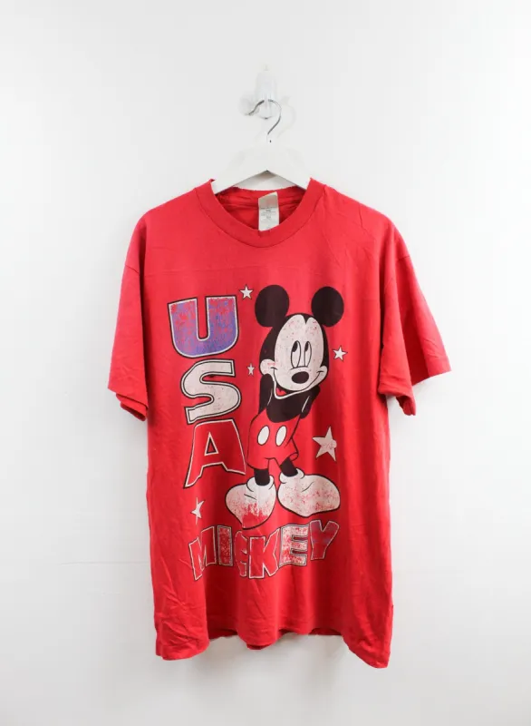 Vintage Single Stitch USA Mickey Mouse Tee sold by HG Vintage