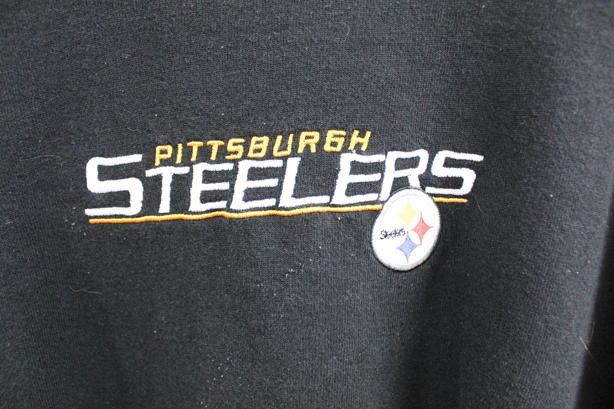 Vintage NFL Pittsburgh Steelers Embroidered Logo Crewneck sold by HG Vintage product image thumbnail 2