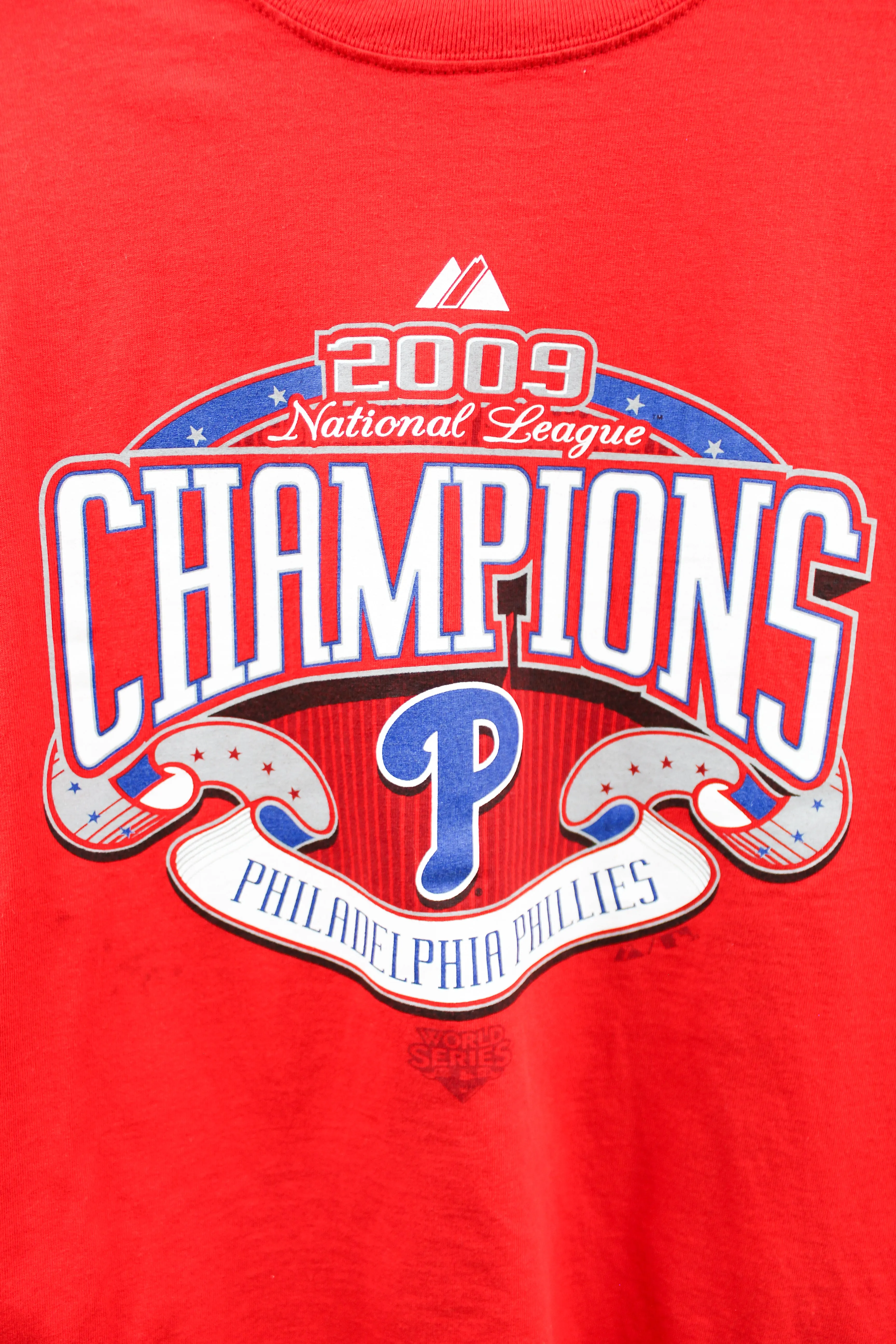X - 2009 MLB Philadelphia Phillies World Series Champion Tee sold by HG Vintage product image thumbnail 2
