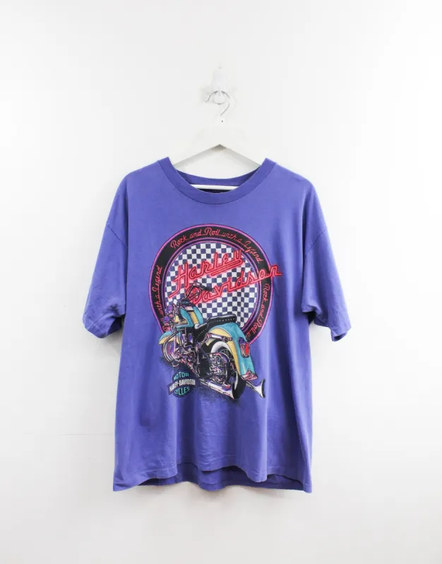 Vintage Single Stitch 1978 Harley Davidson Rock n Roll Chicago Il. Tee sold by HG Vintage