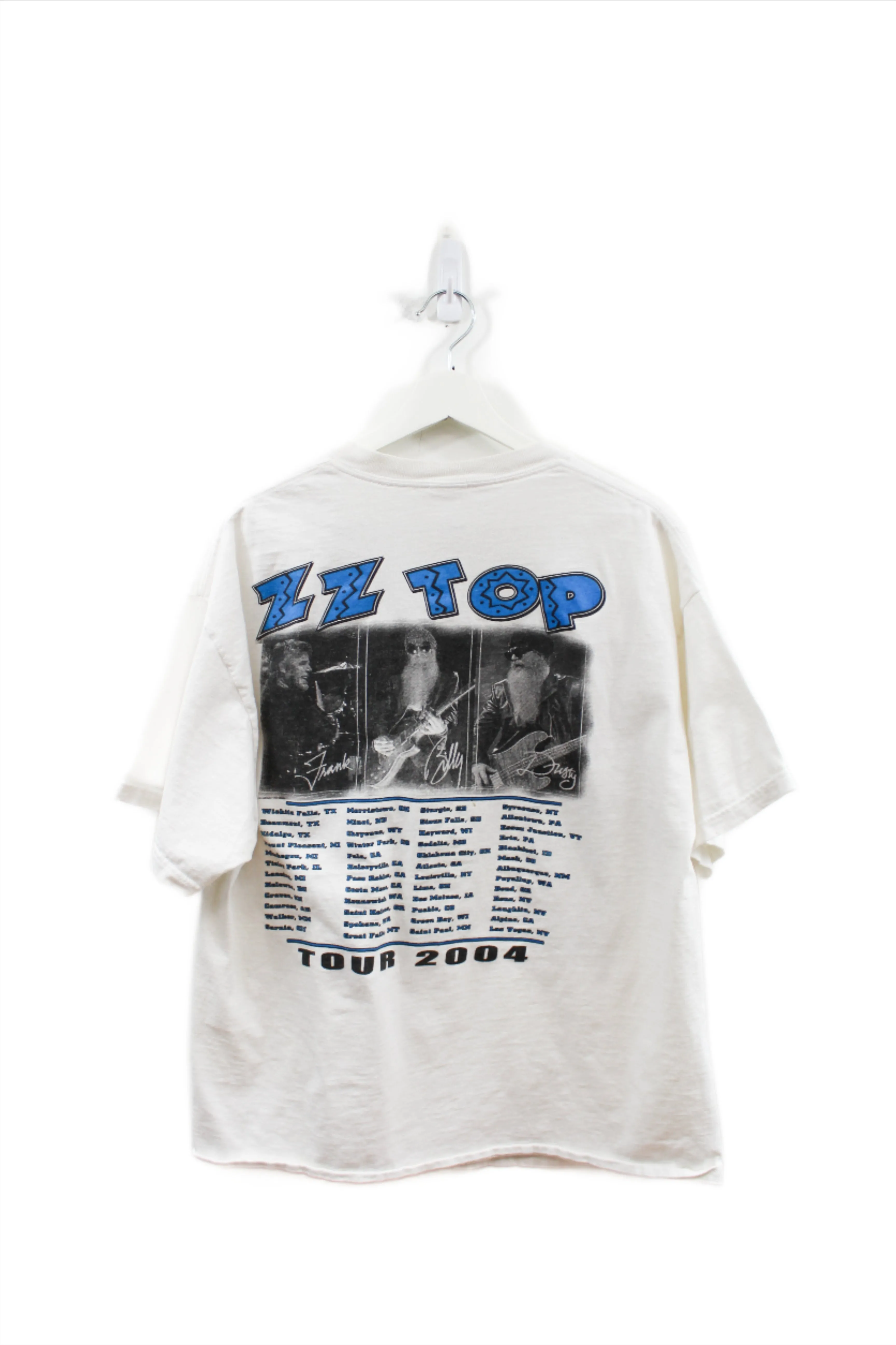 X - Vintage 2004 ZZ Top Summer Tour Tee sold by HG Vintage product image thumbnail 3