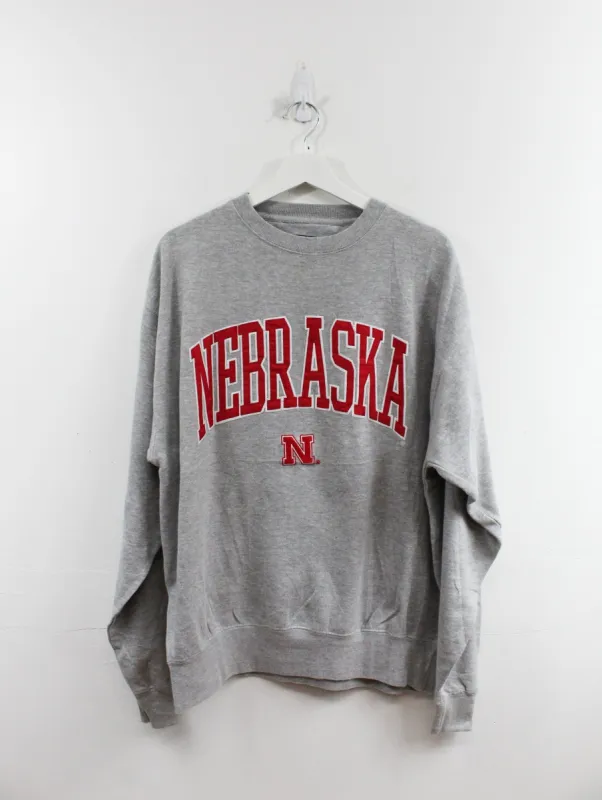 Vintage University Of Nebraska Embroidered Crewneck sold by HG Vintage