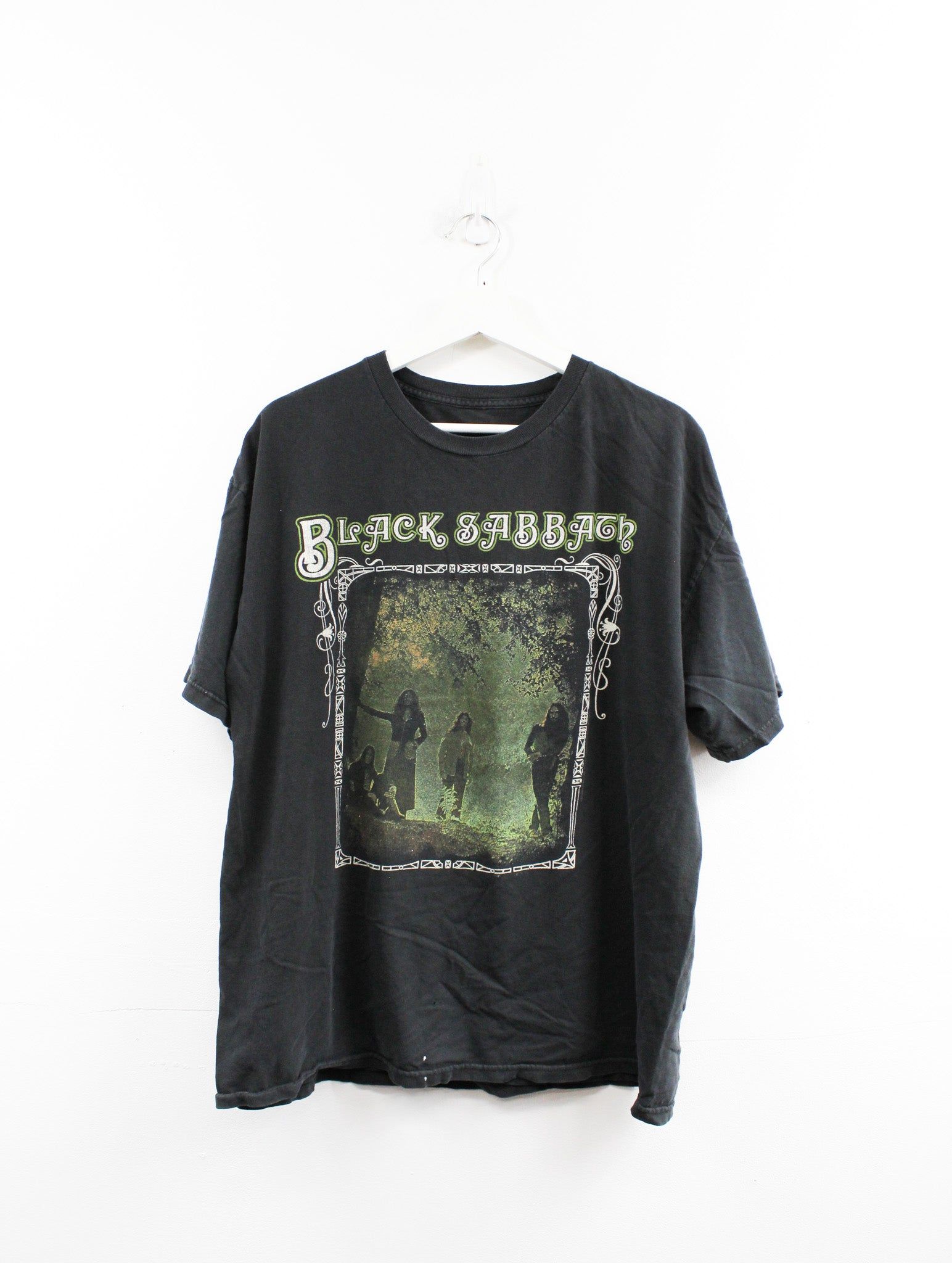 Vintage Black Sabbath Picture & Script Tee sold by HG Vintage