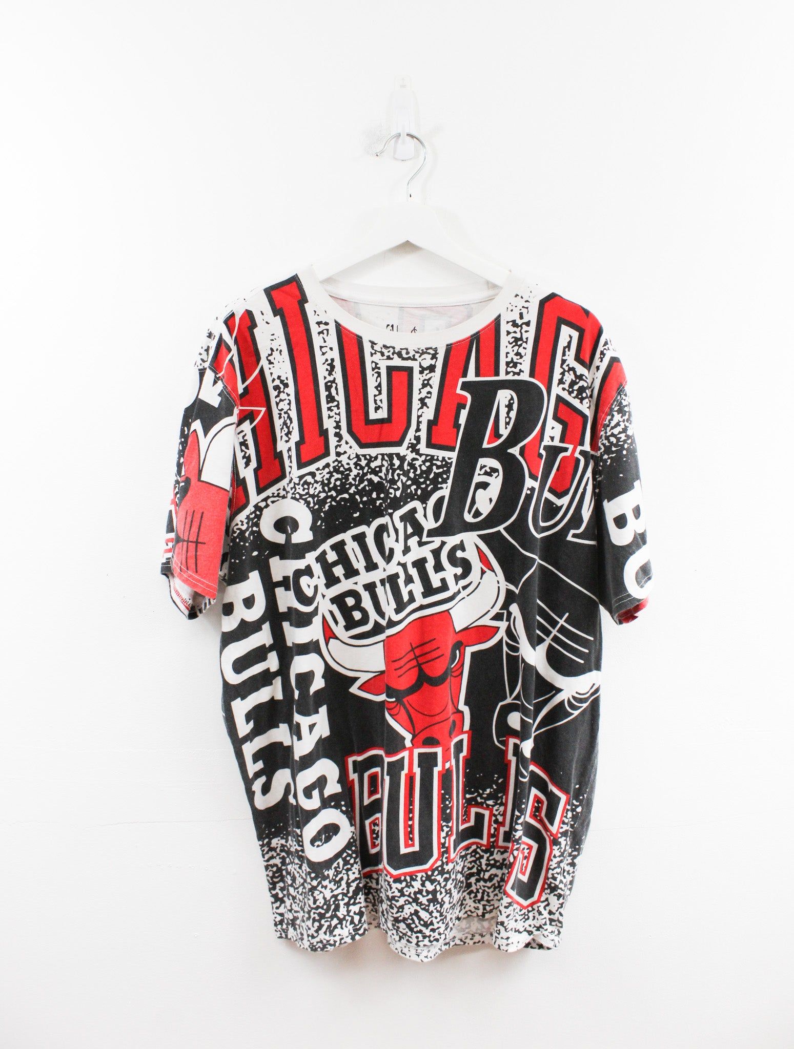 Chicago Bulls All Over Print Tee sold by HG Vintage