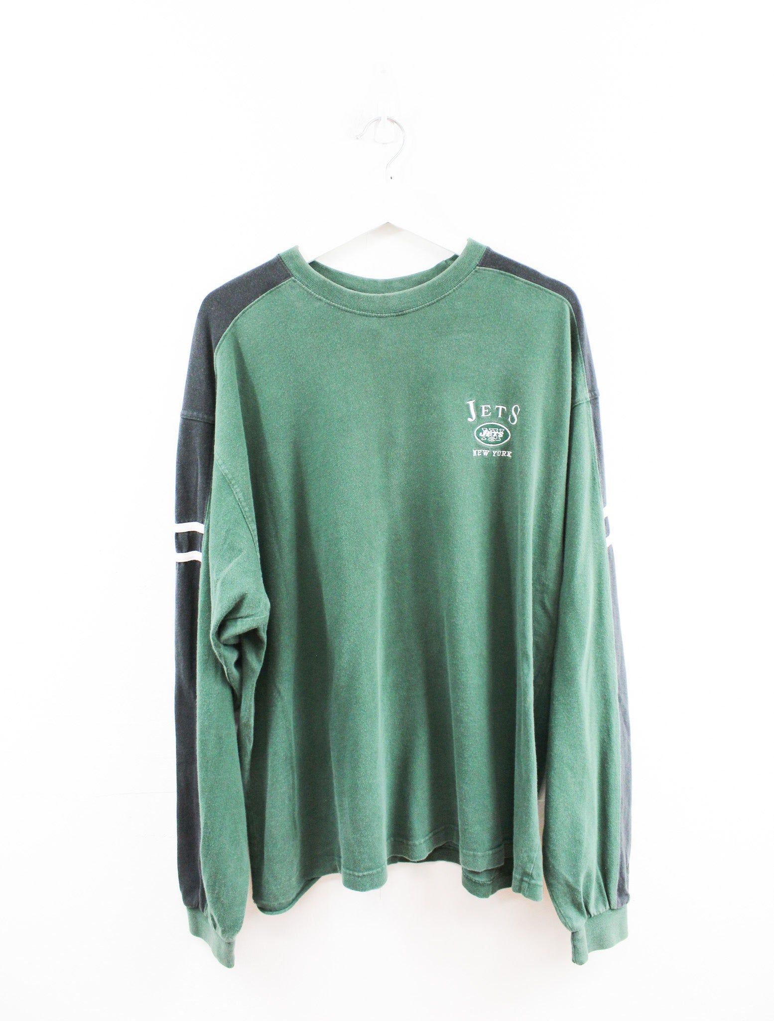 NFL New York Jets Embroidered Logo Long Sleeve Tee sold by HG Vintage