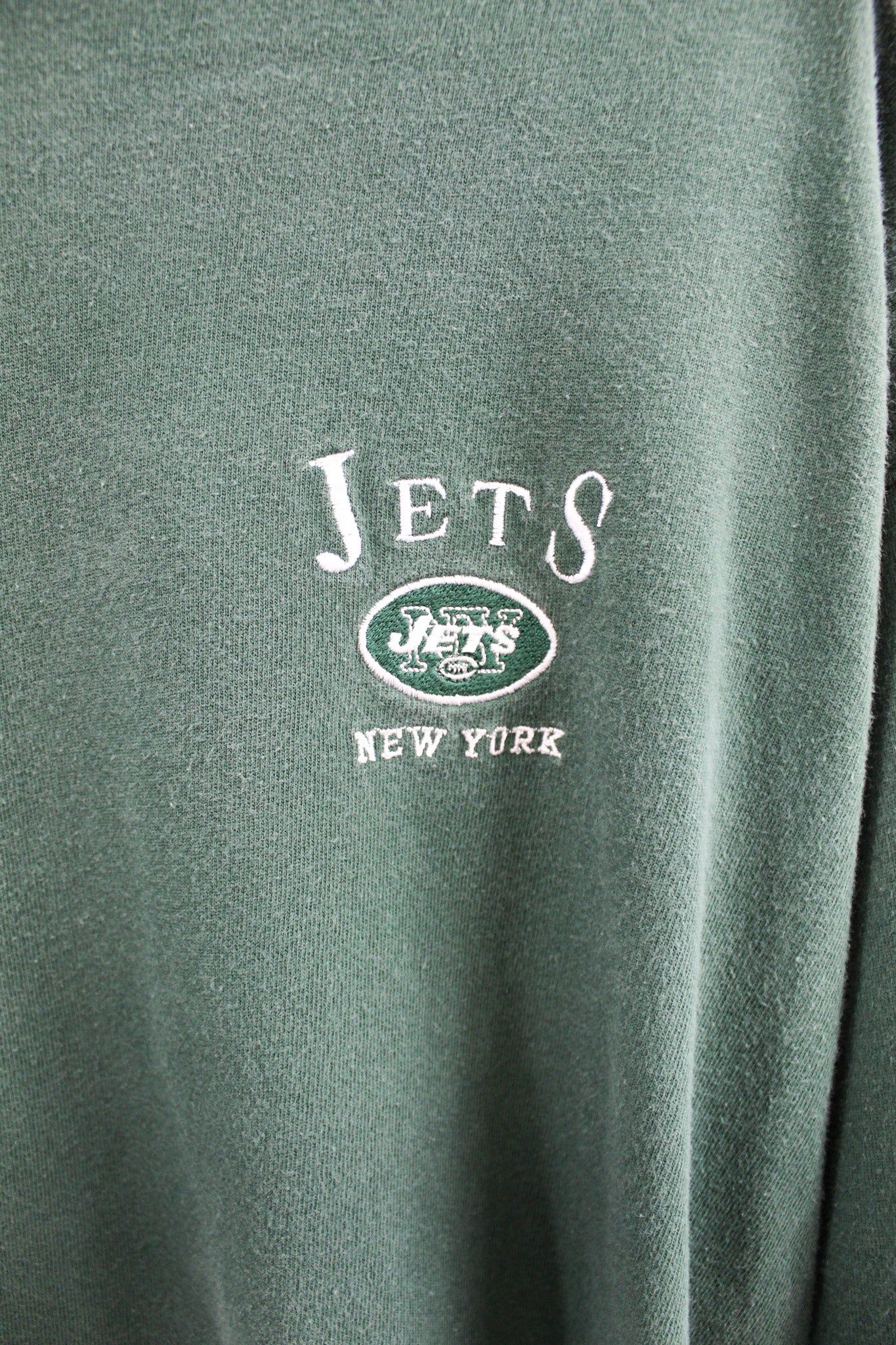 NFL New York Jets Embroidered Logo Long Sleeve Tee sold by HG Vintage product image thumbnail 2