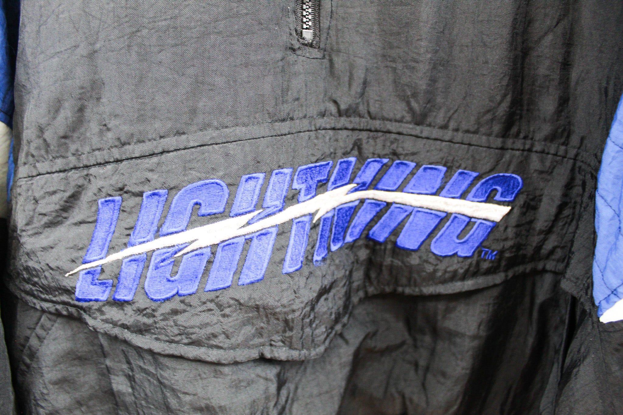 Vintage Starter NHL Tampa Bay Lightning Anorak Winter Jacket sold by HG Vintage product image thumbnail 2