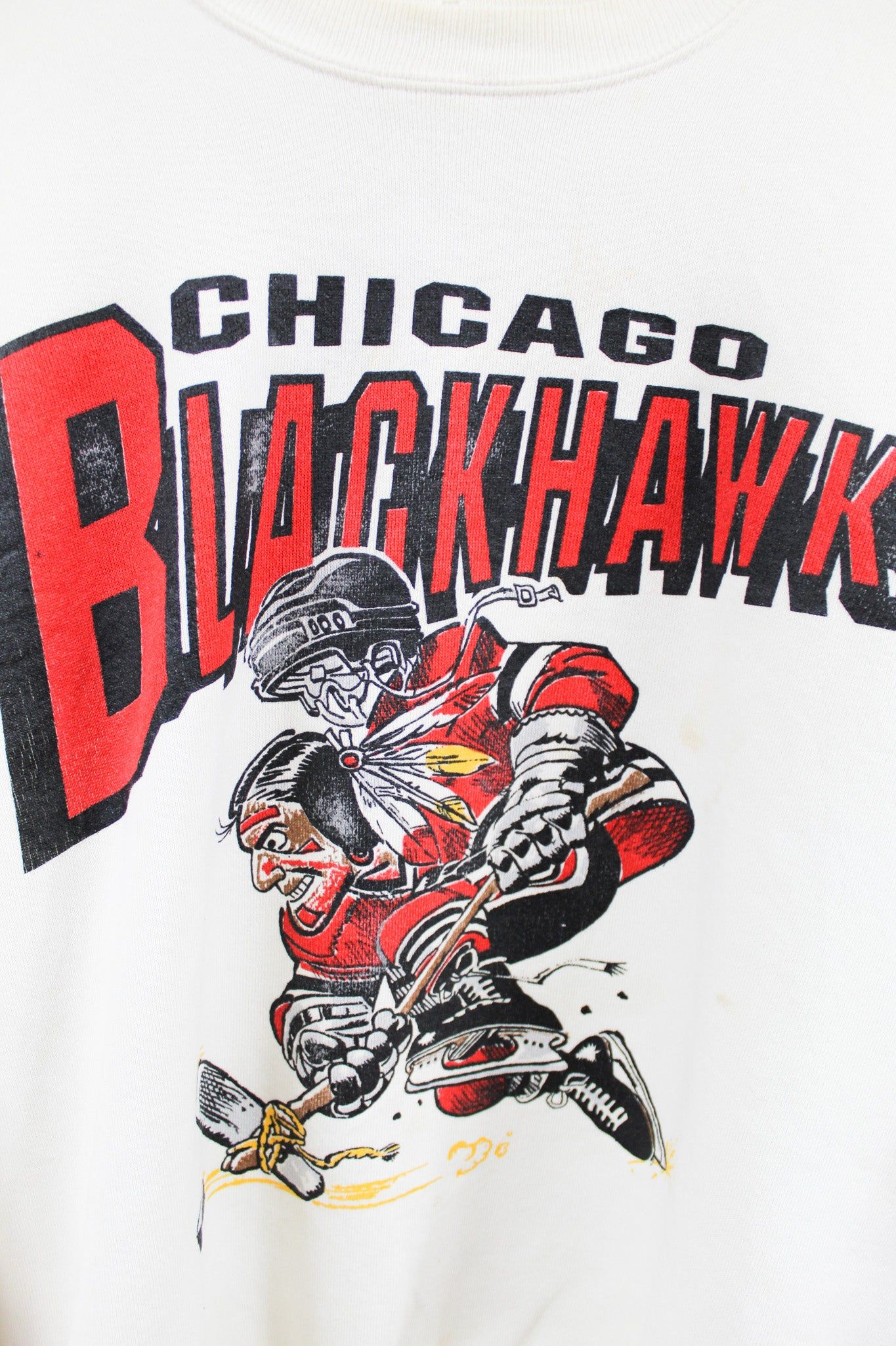Vintage NHL Chicago Blackhawks Logo Crewneck sold by HG Vintage product image thumbnail 2