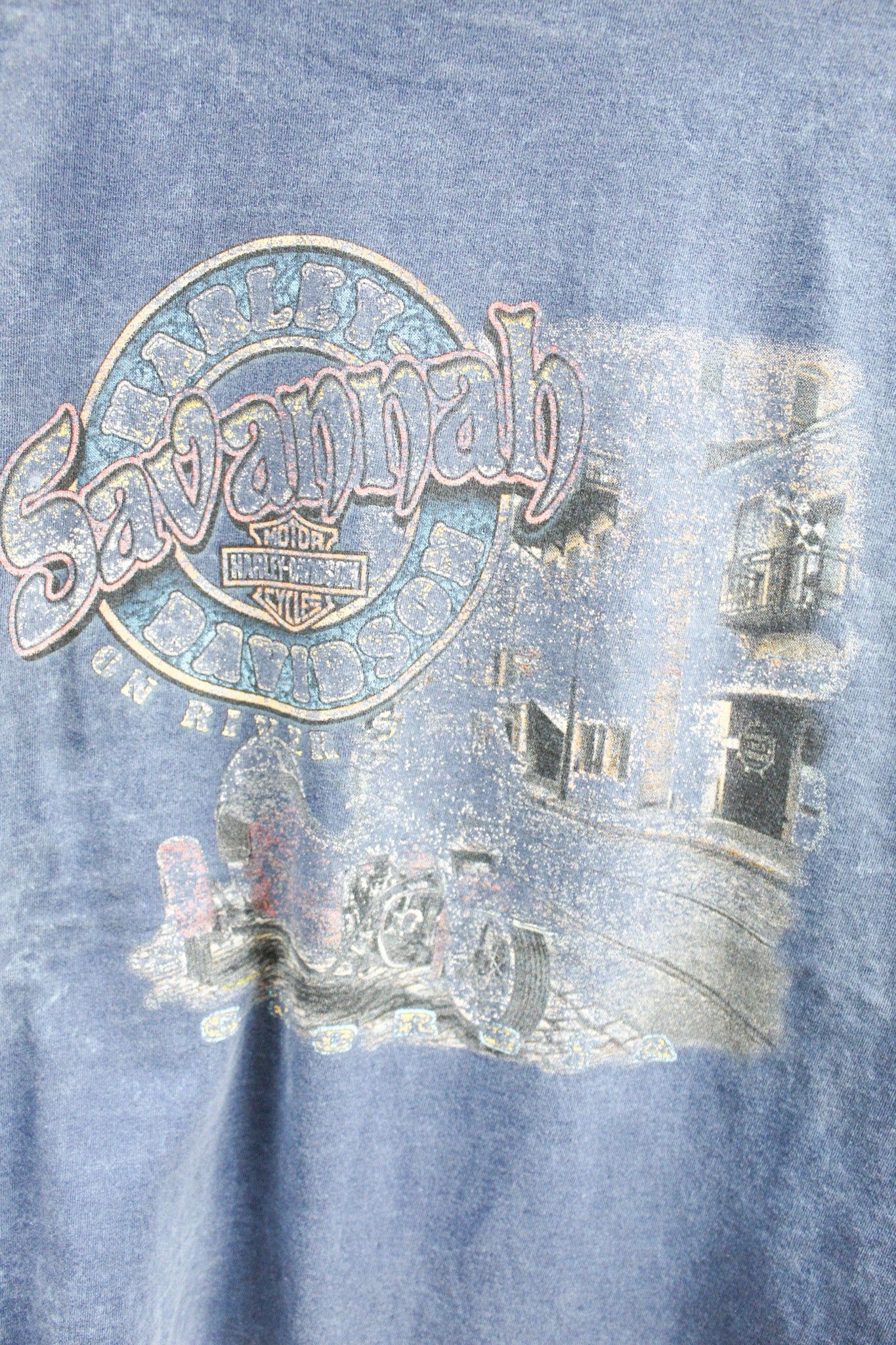 Vintage Single Stitch Harley Davidson Georgia Savannah Pocket Tee sold by HG Vintage product image thumbnail 4